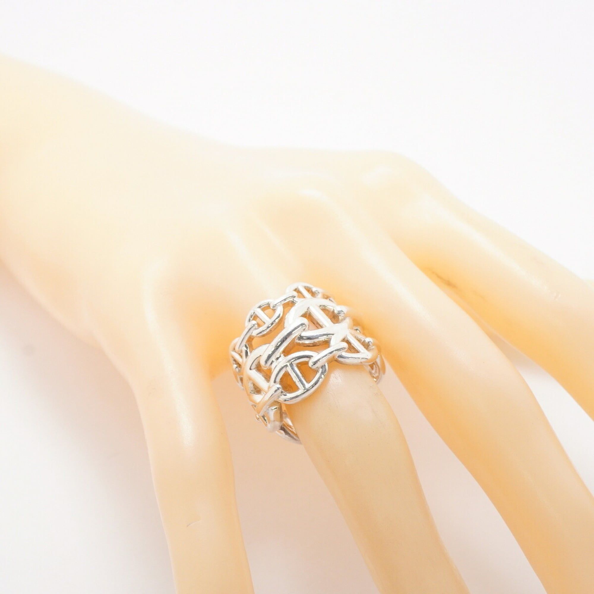 Silver 925 Band Ring (Pre-Owned) - Hermes - Modalova