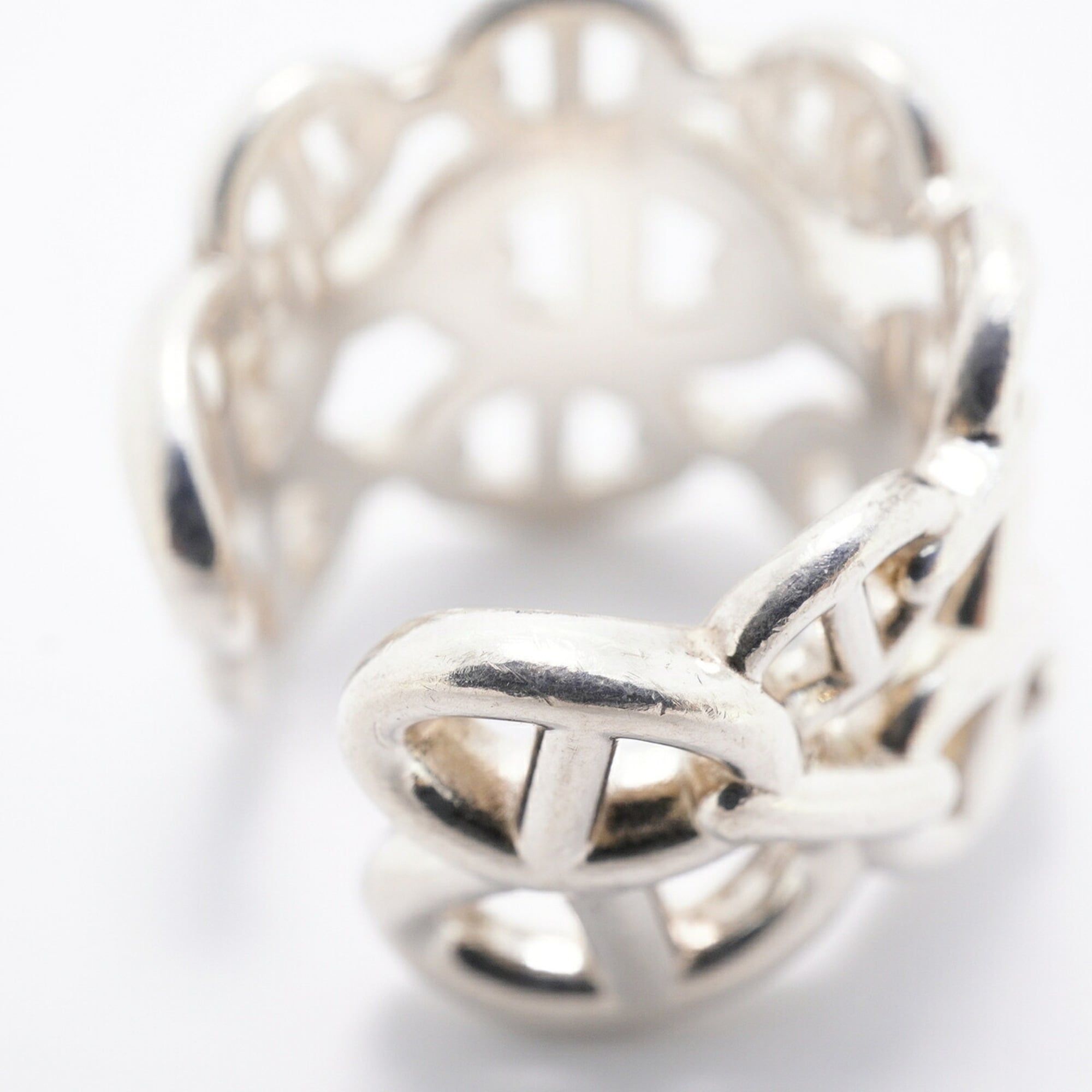 Silver 925 Band Ring (Pre-Owned) - Hermes - Modalova