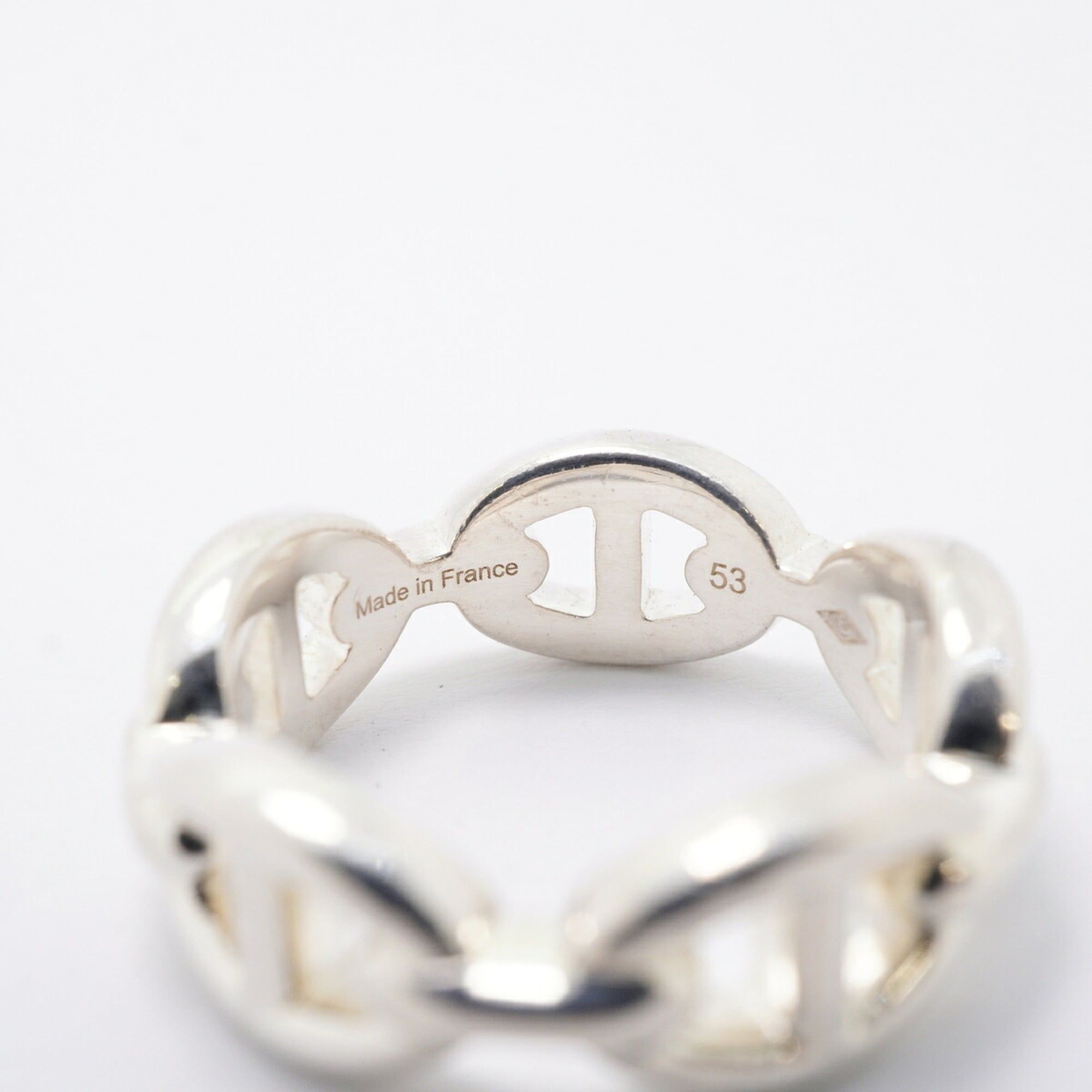 Silver 925 Band Ring (Pre-Owned) - Hermes - Modalova