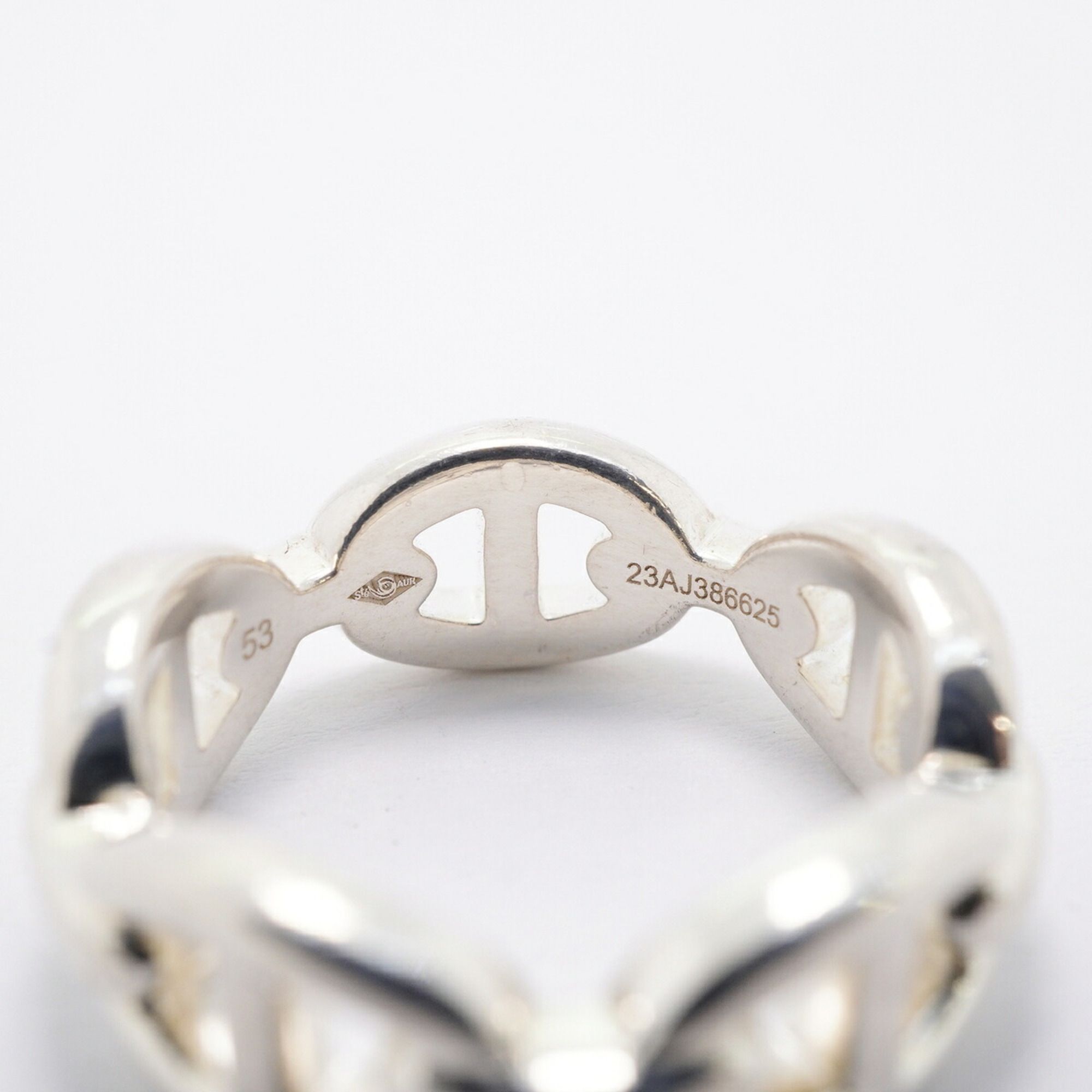 Silver 925 Band Ring (Pre-Owned) - Hermes - Modalova