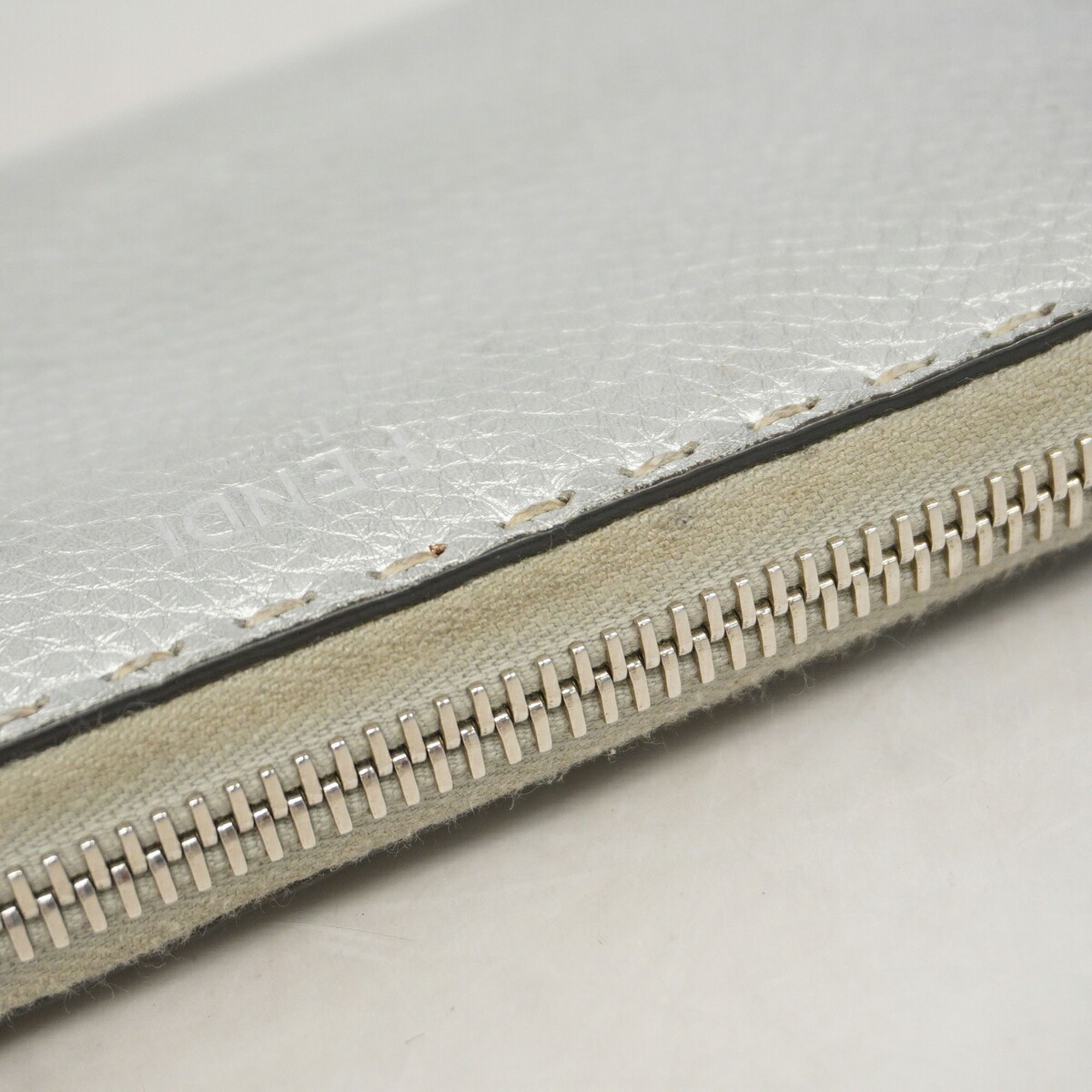 Leather Long Wallet (Bi-Fold) (Pre-Owned) - Fendi - Modalova
