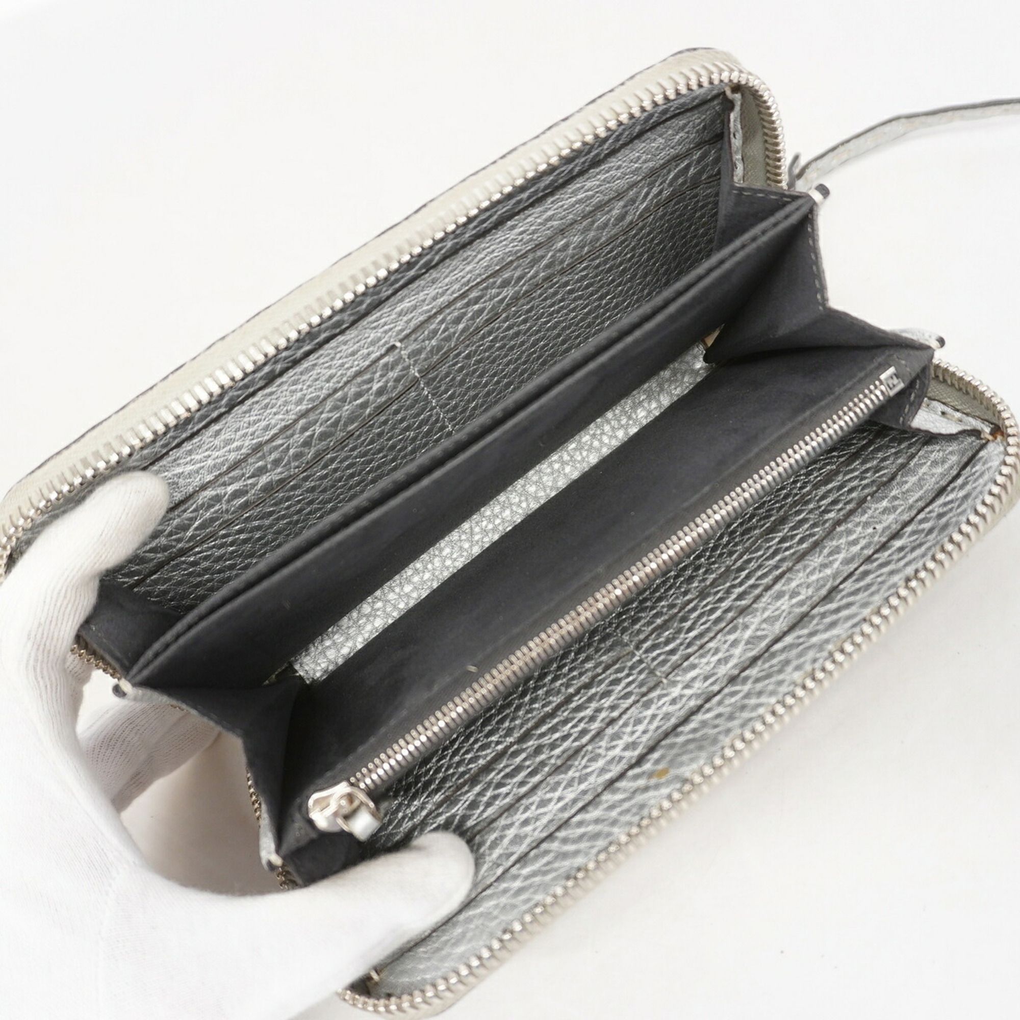 Leather Long Wallet (Bi-Fold) (Pre-Owned) - Fendi - Modalova