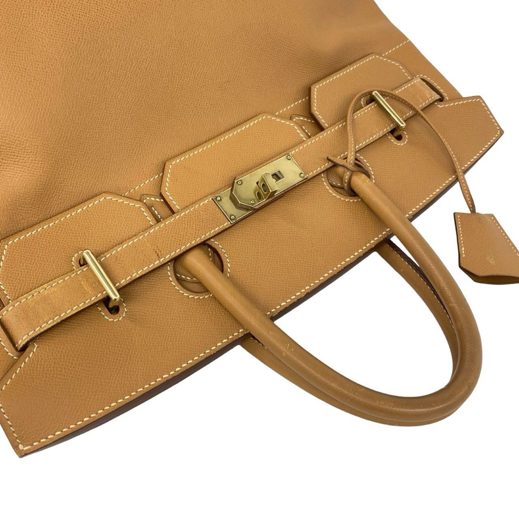 Courchevel Leather Handbag (Pre-Owned) - Hermes - Modalova