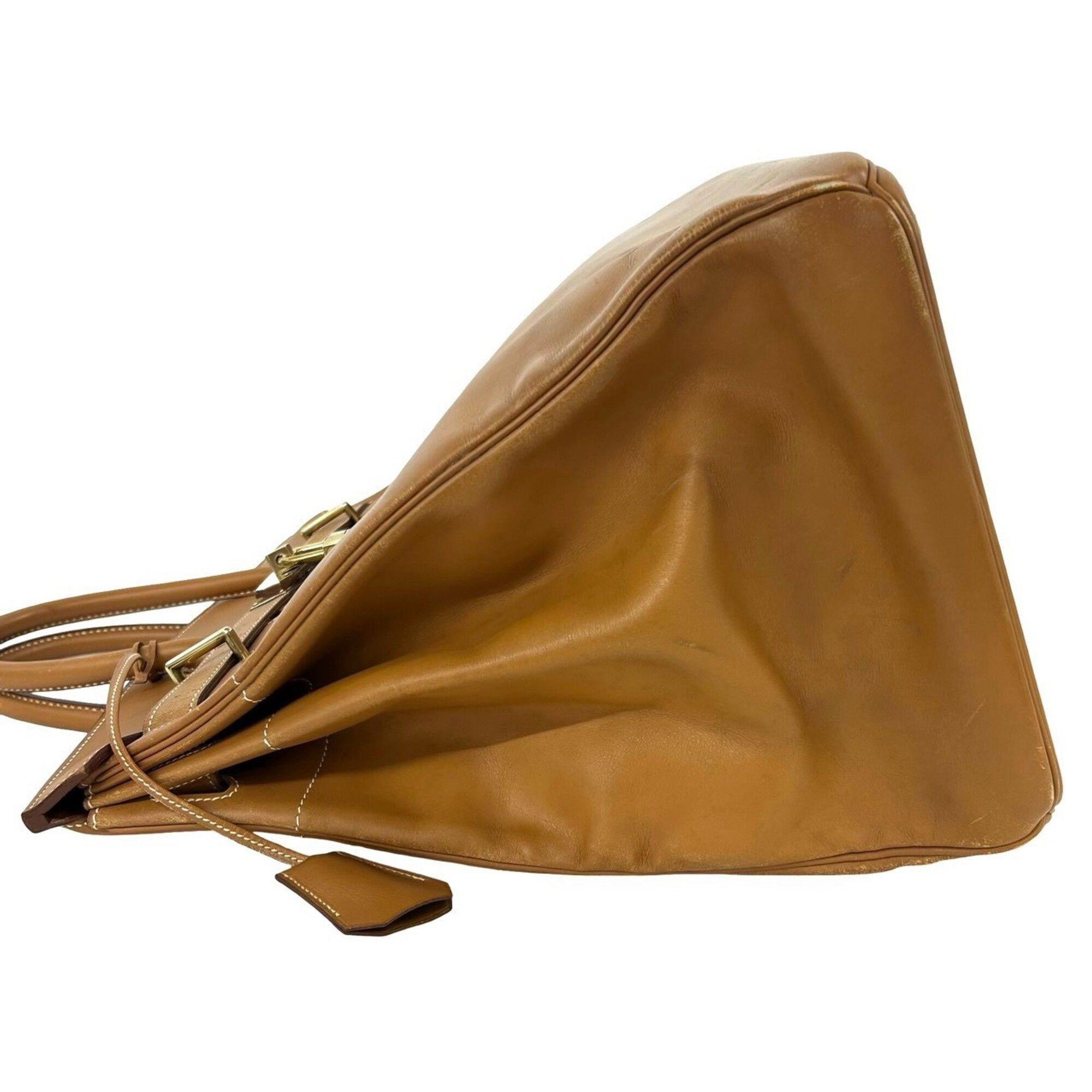 Vache Leather Handbag (Pre-Owned) - Hermes - Modalova