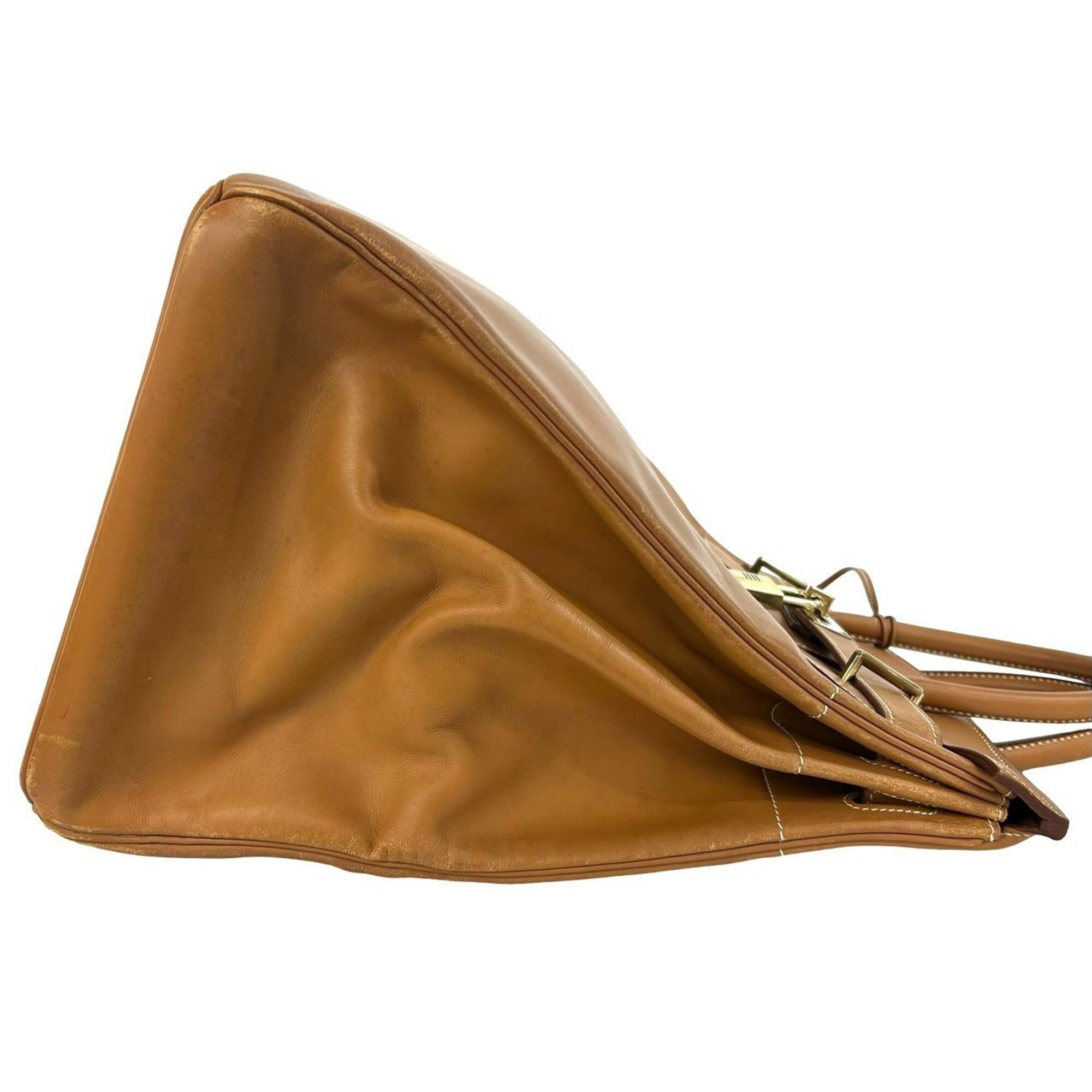 Vache Leather Handbag (Pre-Owned) - Hermes - Modalova
