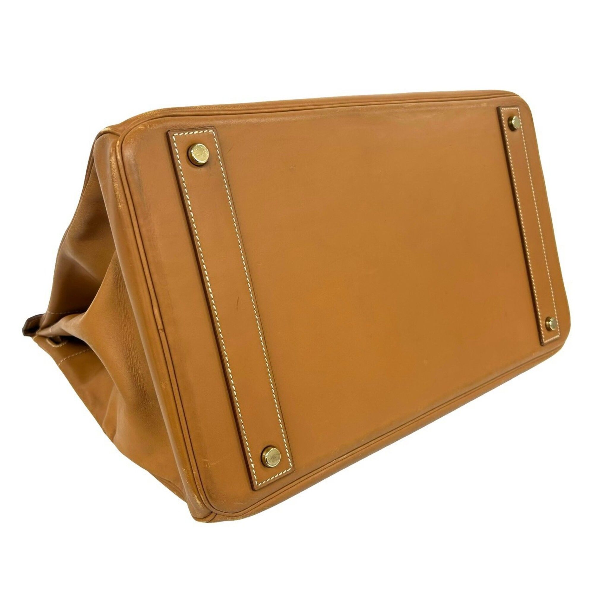 Vache Leather Handbag (Pre-Owned) - Hermes - Modalova