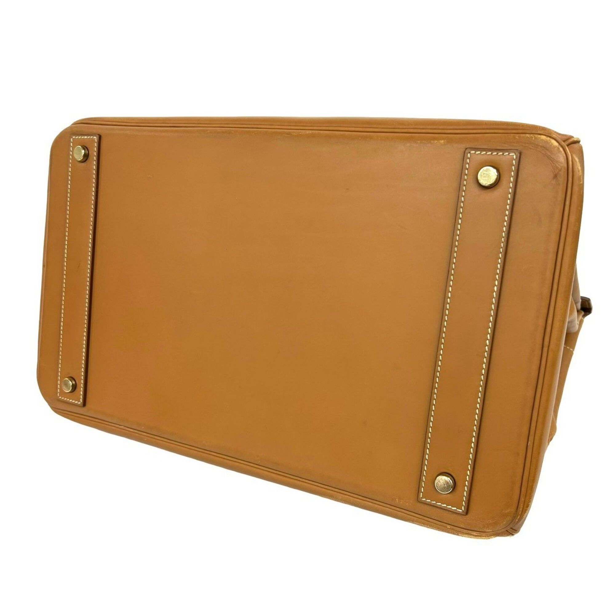 Vache Leather Handbag (Pre-Owned) - Hermes - Modalova