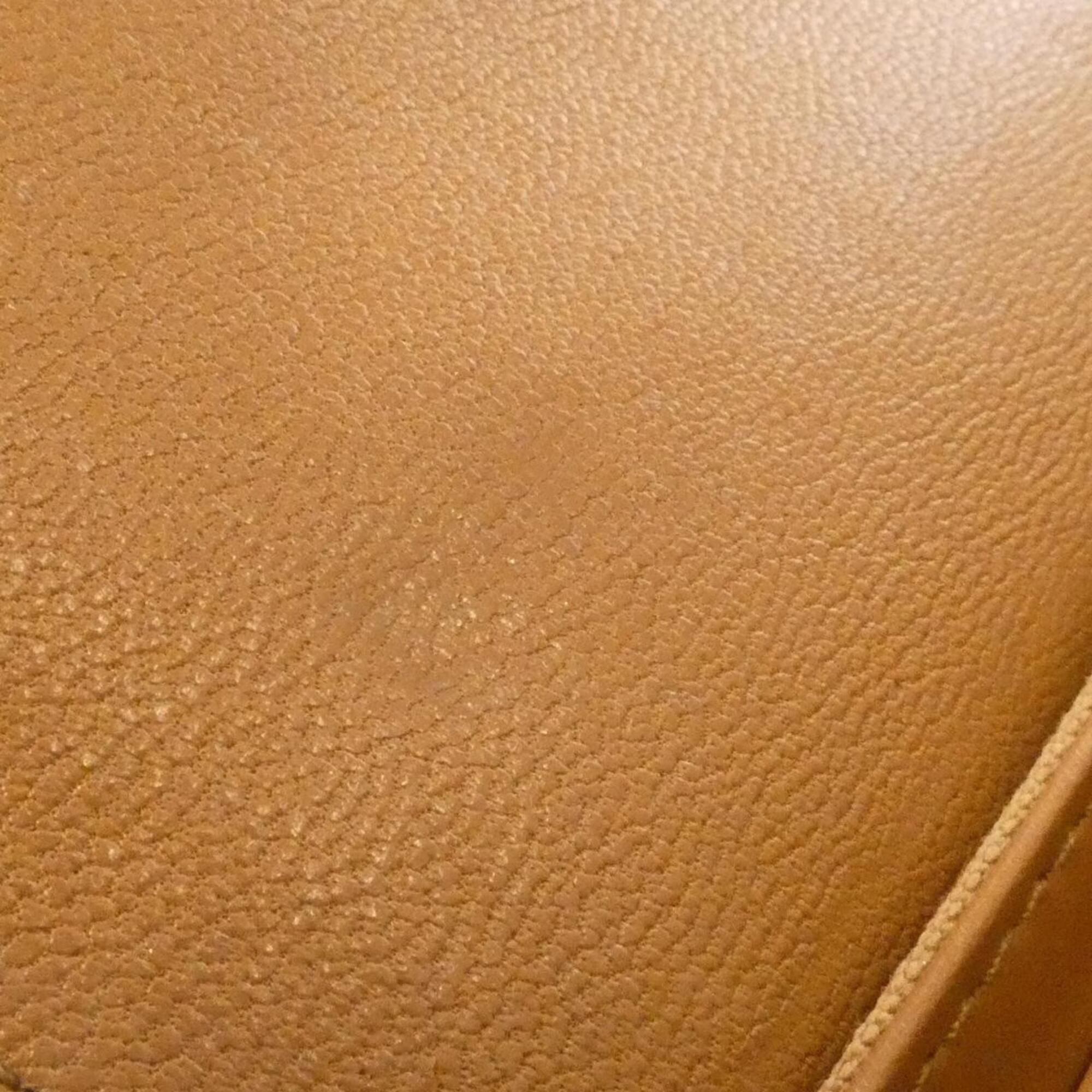 Leather Long Wallet (Bi-Fold) (Pre-Owned) - Chanel - Modalova