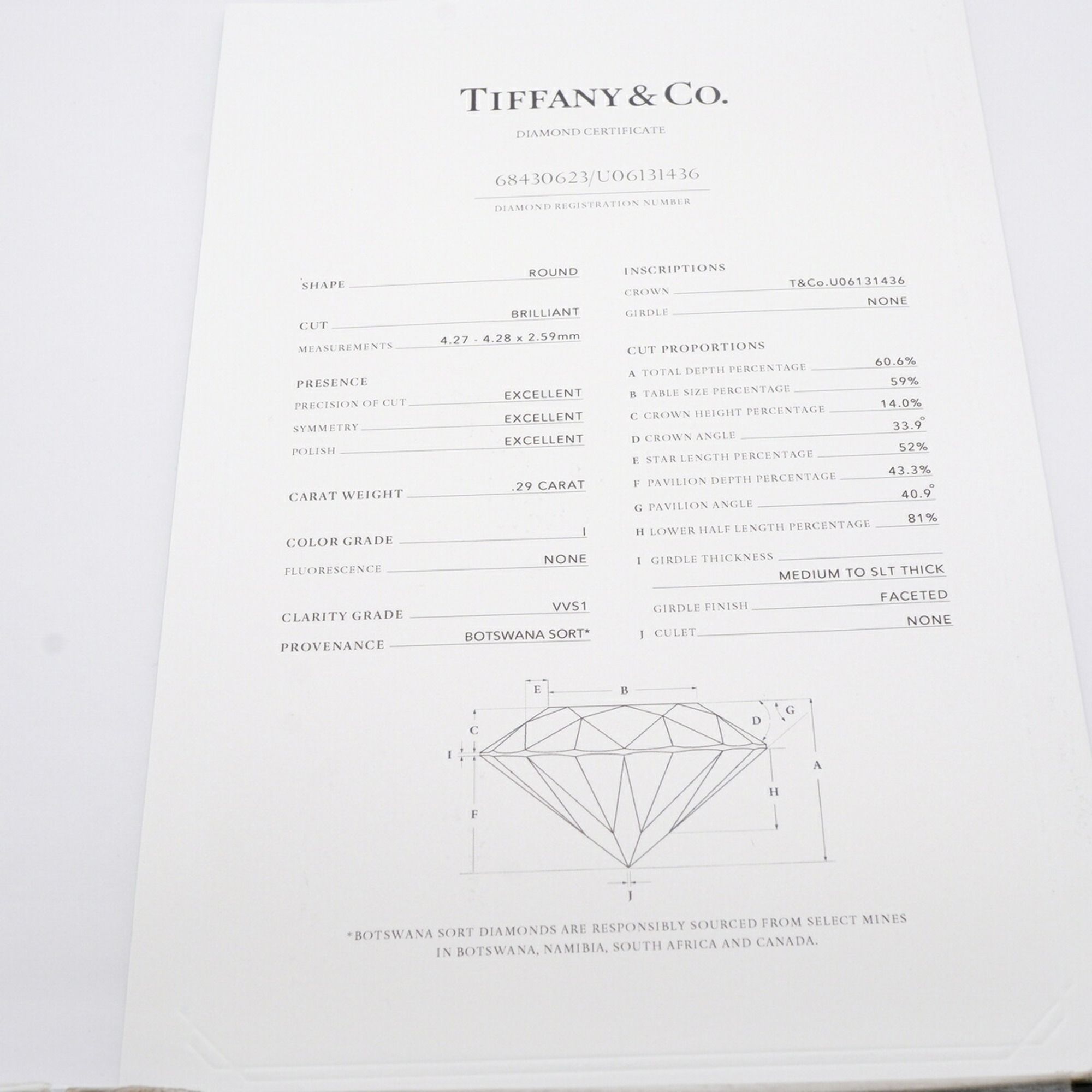 Platinum 950 Band Ring (Pre-Owned) - Tiffany - Modalova