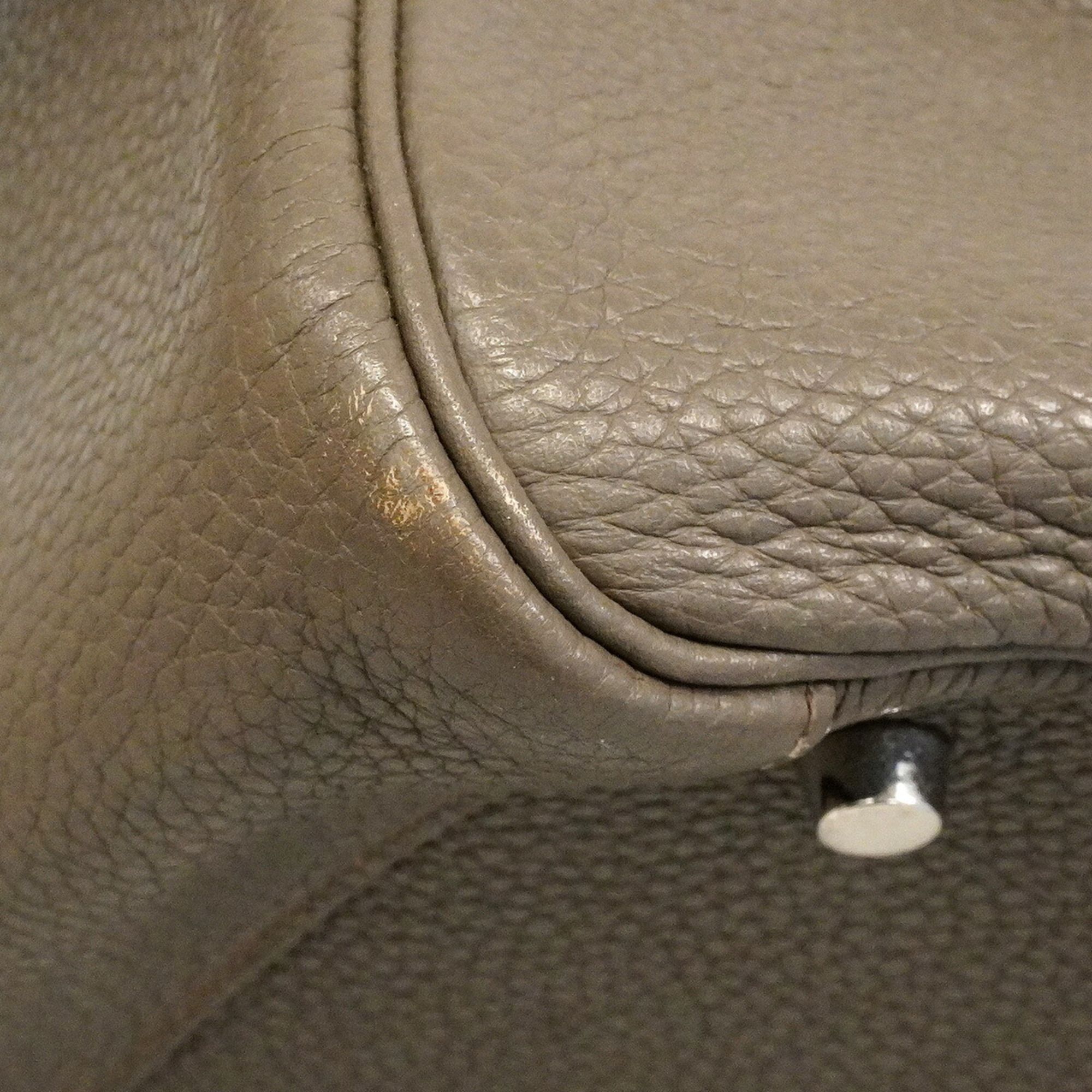 Taurillon Clemence Leather Handbag (Pre-Owned) - Hermes - Modalova