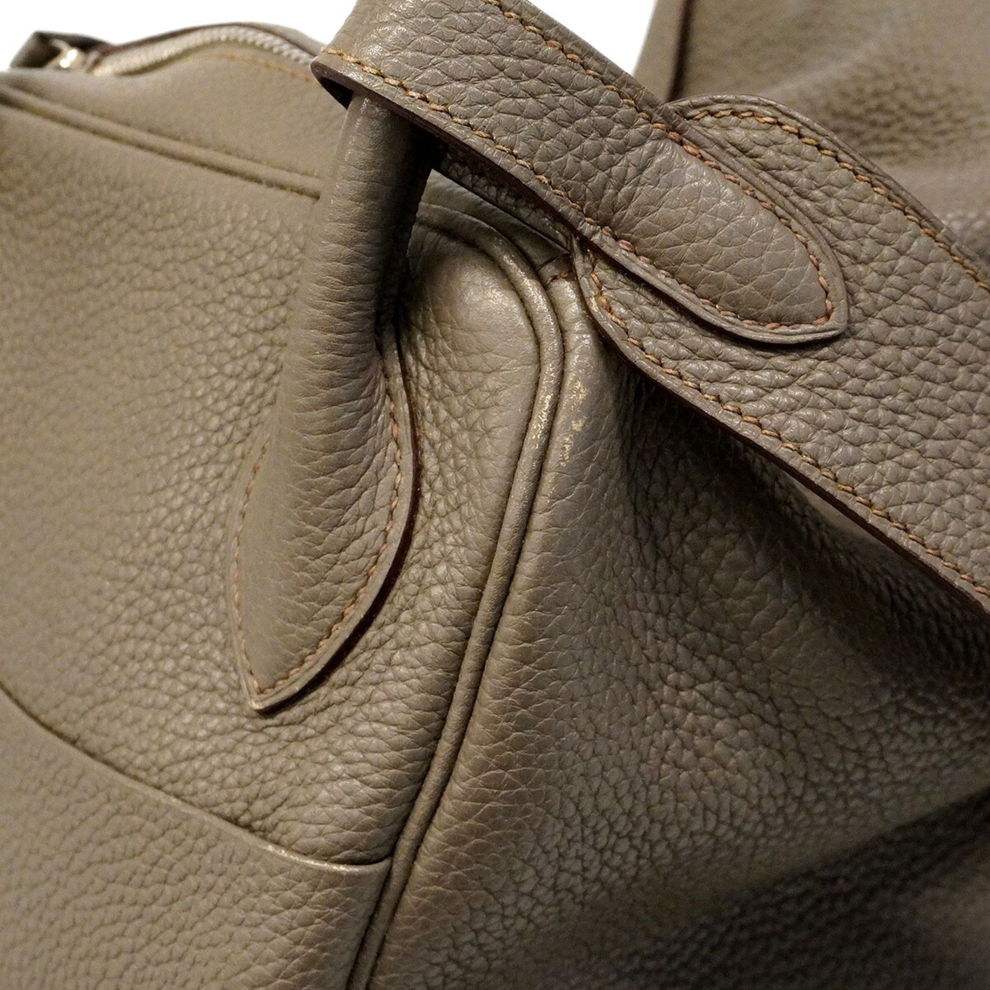Taurillon Clemence Leather Handbag (Pre-Owned) - Hermes - Modalova