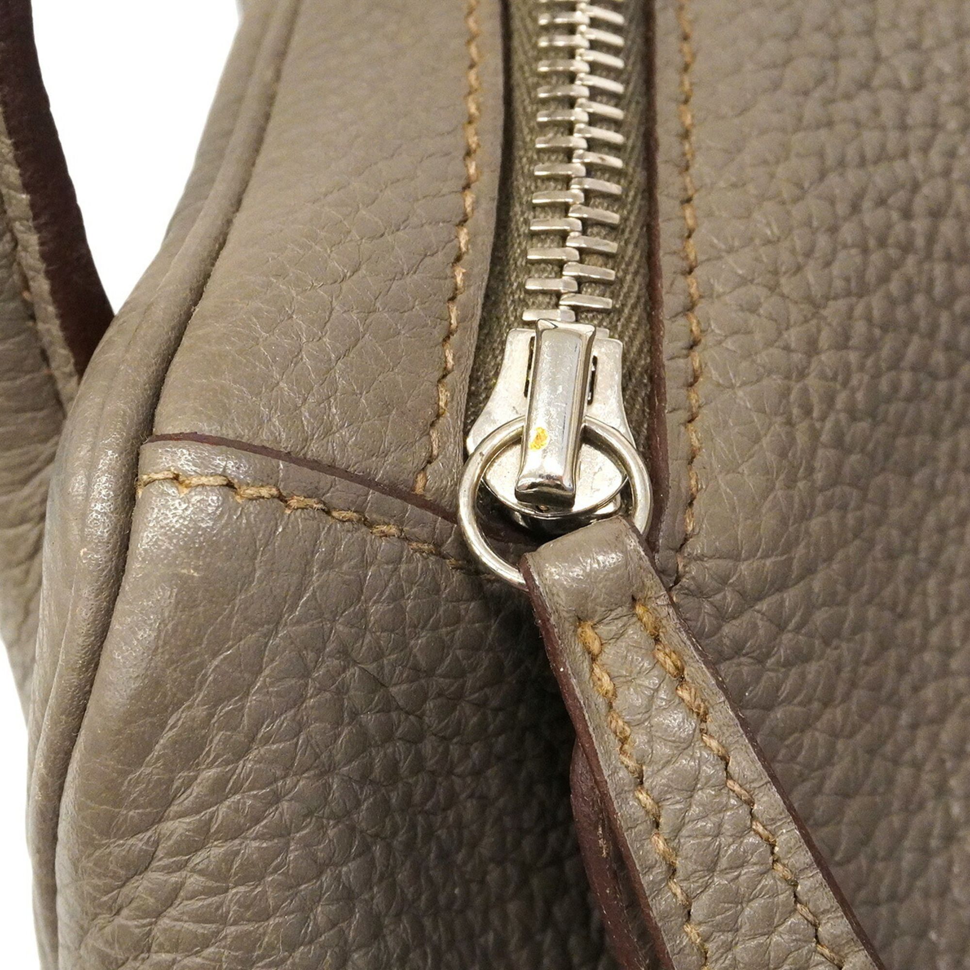 Taurillon Clemence Leather Handbag (Pre-Owned) - Hermes - Modalova