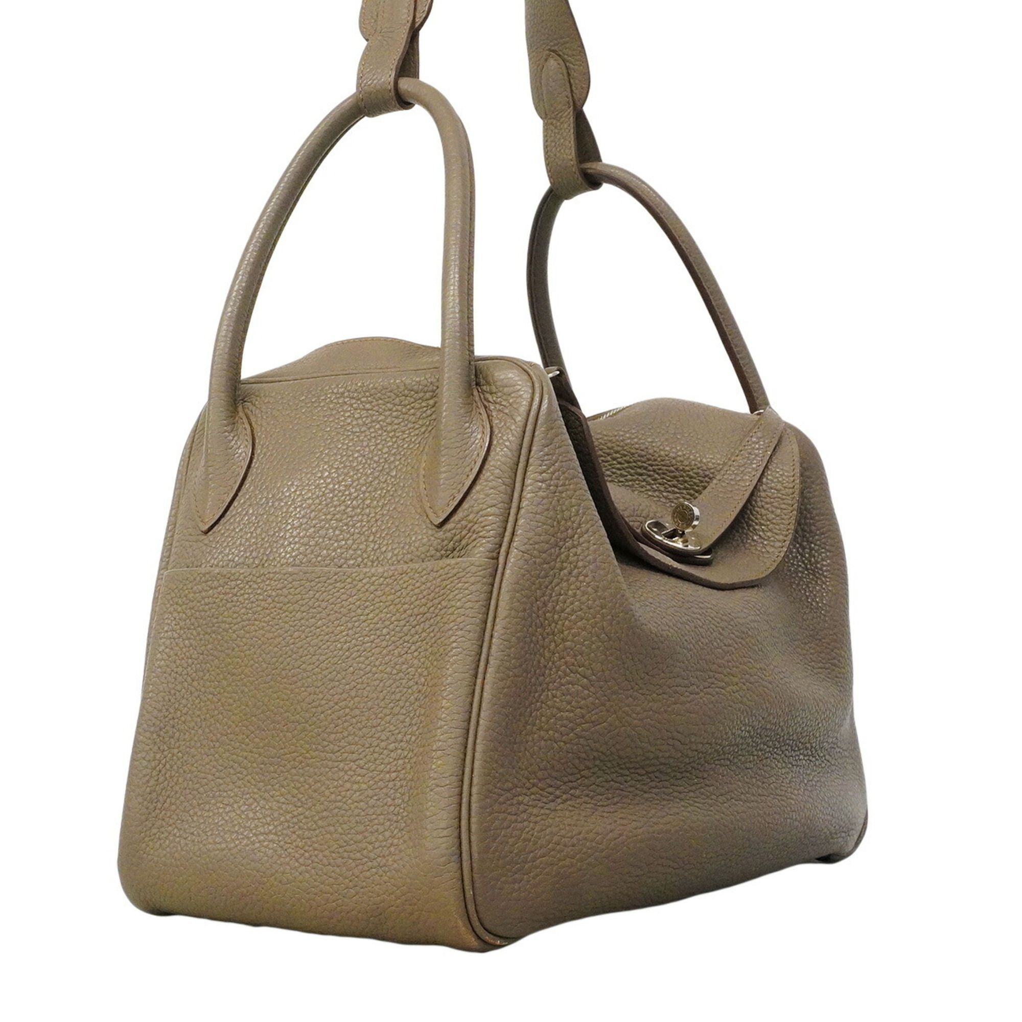 Taurillon Clemence Leather Handbag (Pre-Owned) - Hermes - Modalova