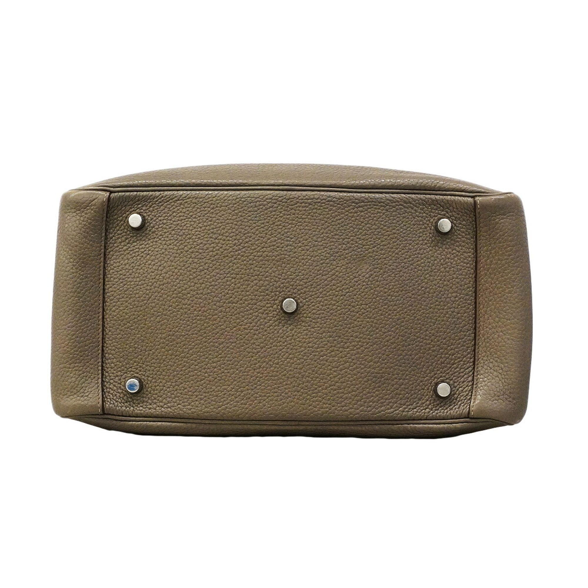 Taurillon Clemence Leather Handbag (Pre-Owned) - Hermes - Modalova