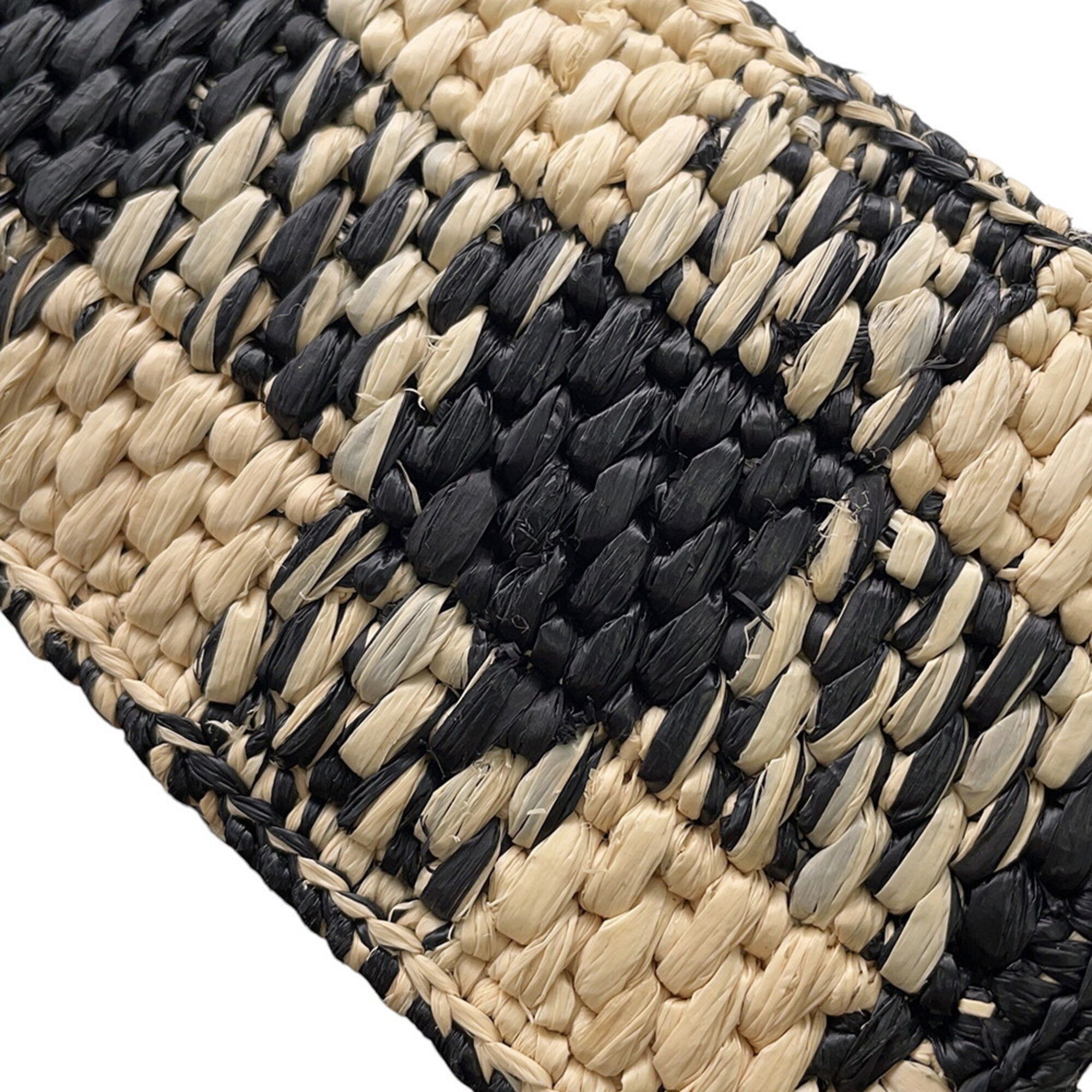 Raffia Leather Handbag (Pre-Owned) - Loewe - Modalova