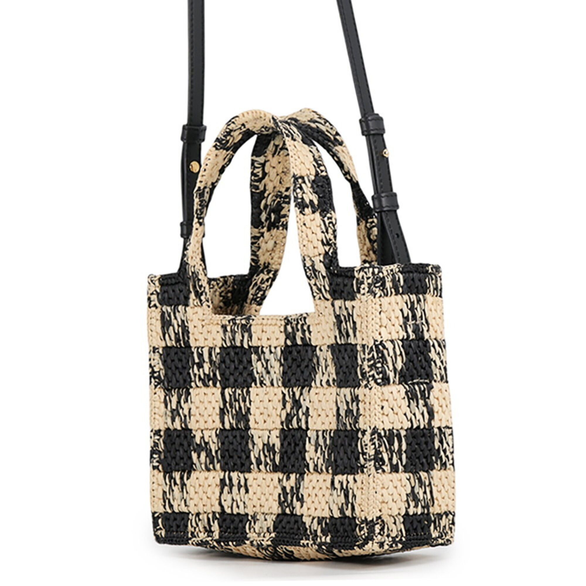 Raffia Leather Handbag (Pre-Owned) - Loewe - Modalova