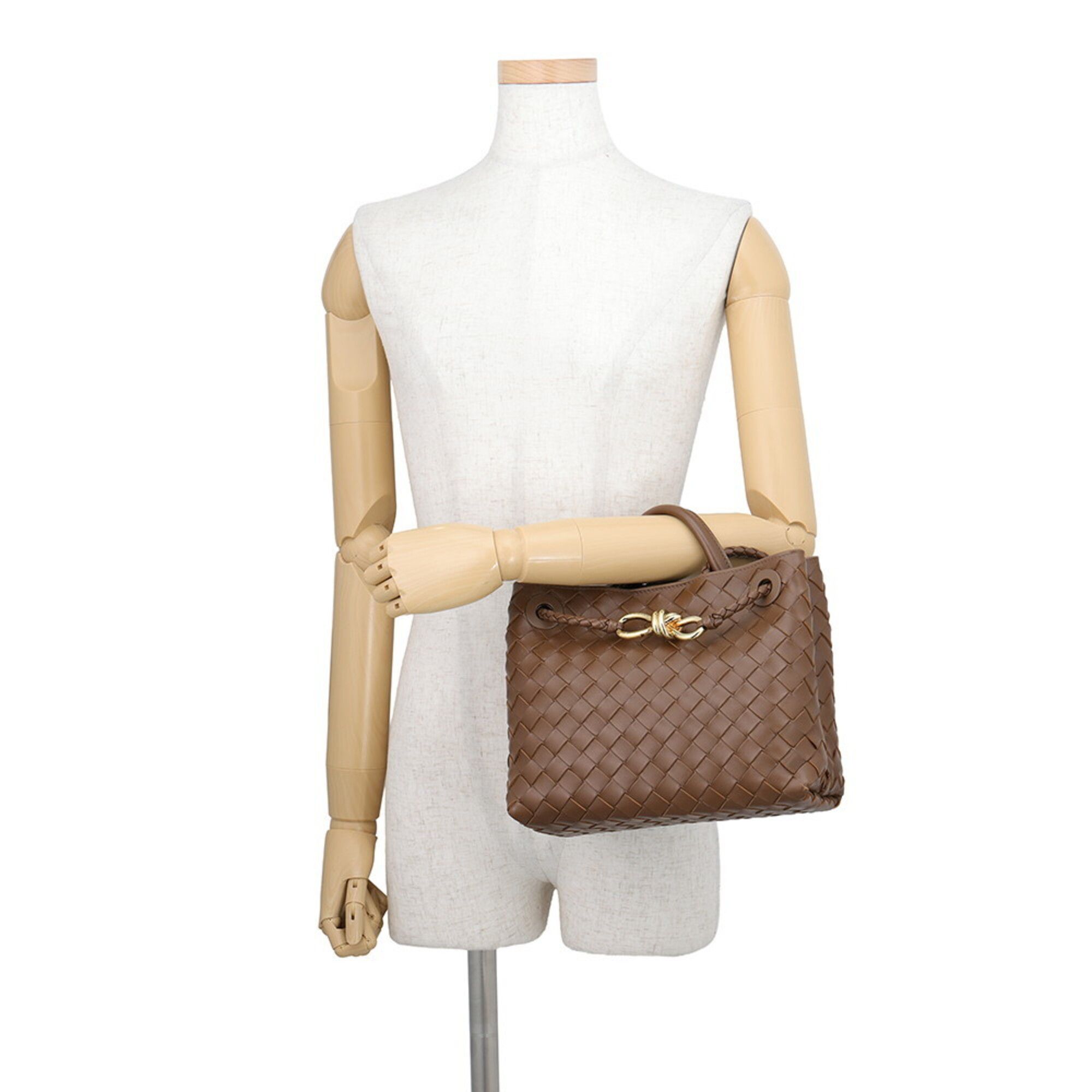 Leather Handbag Pouch (Pre-Owned) - Bottega Veneta - Modalova