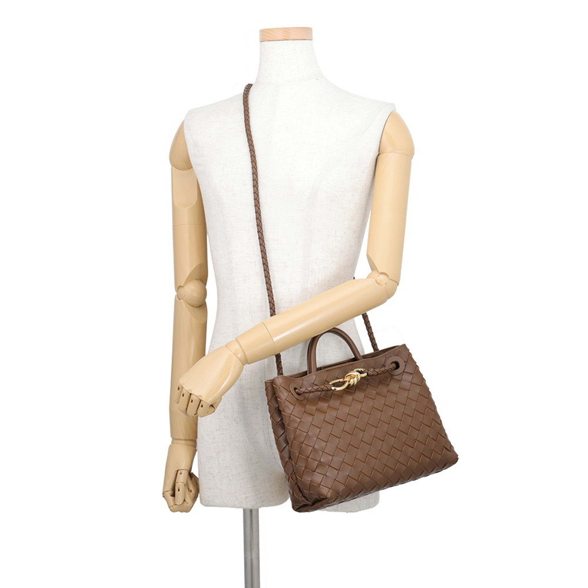 Leather Handbag Pouch (Pre-Owned) - Bottega Veneta - Modalova