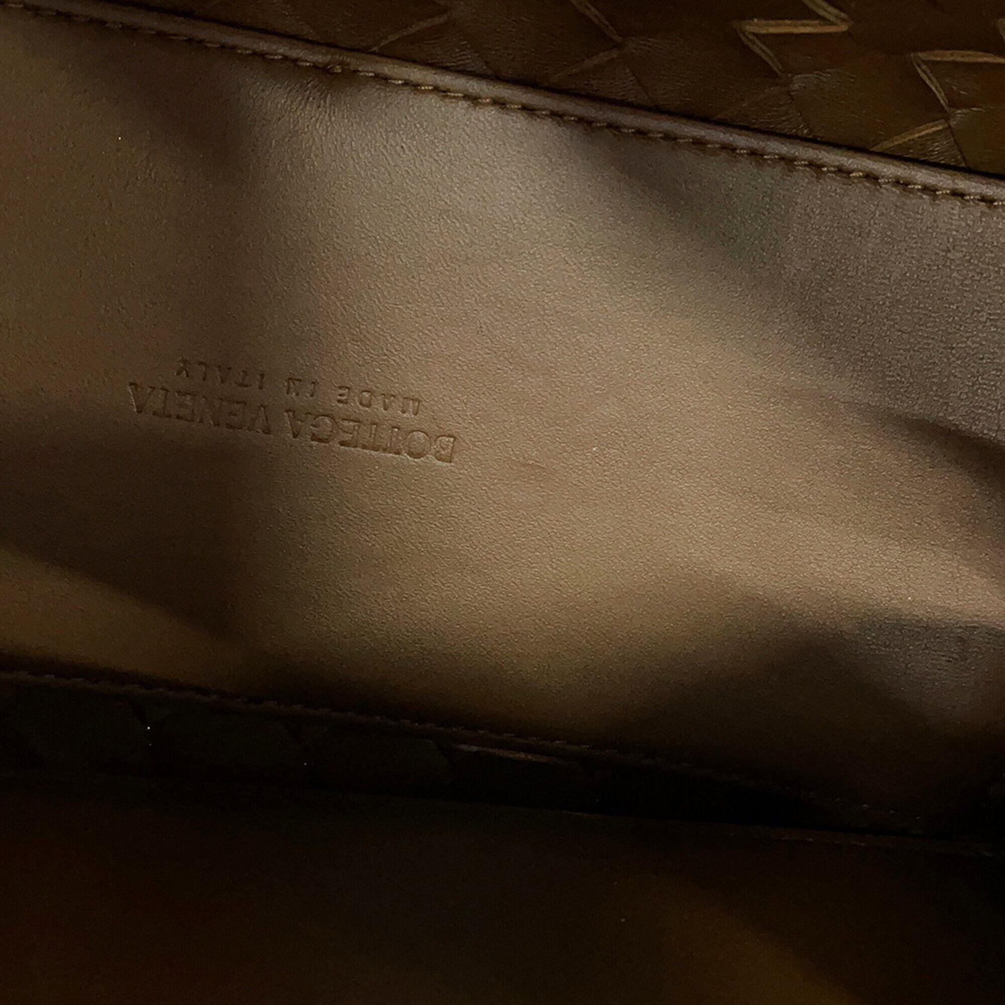 Leather Handbag Pouch (Pre-Owned) - Bottega Veneta - Modalova