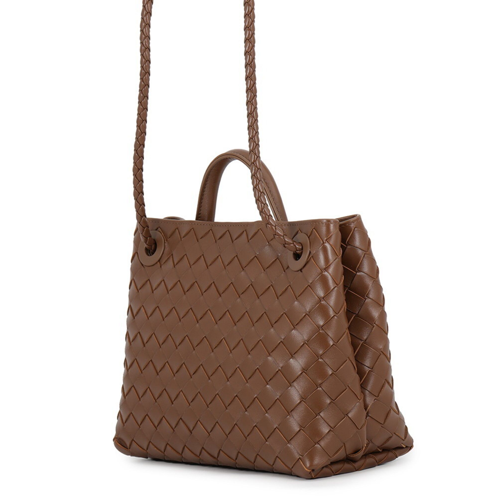 Leather Handbag Pouch (Pre-Owned) - Bottega Veneta - Modalova