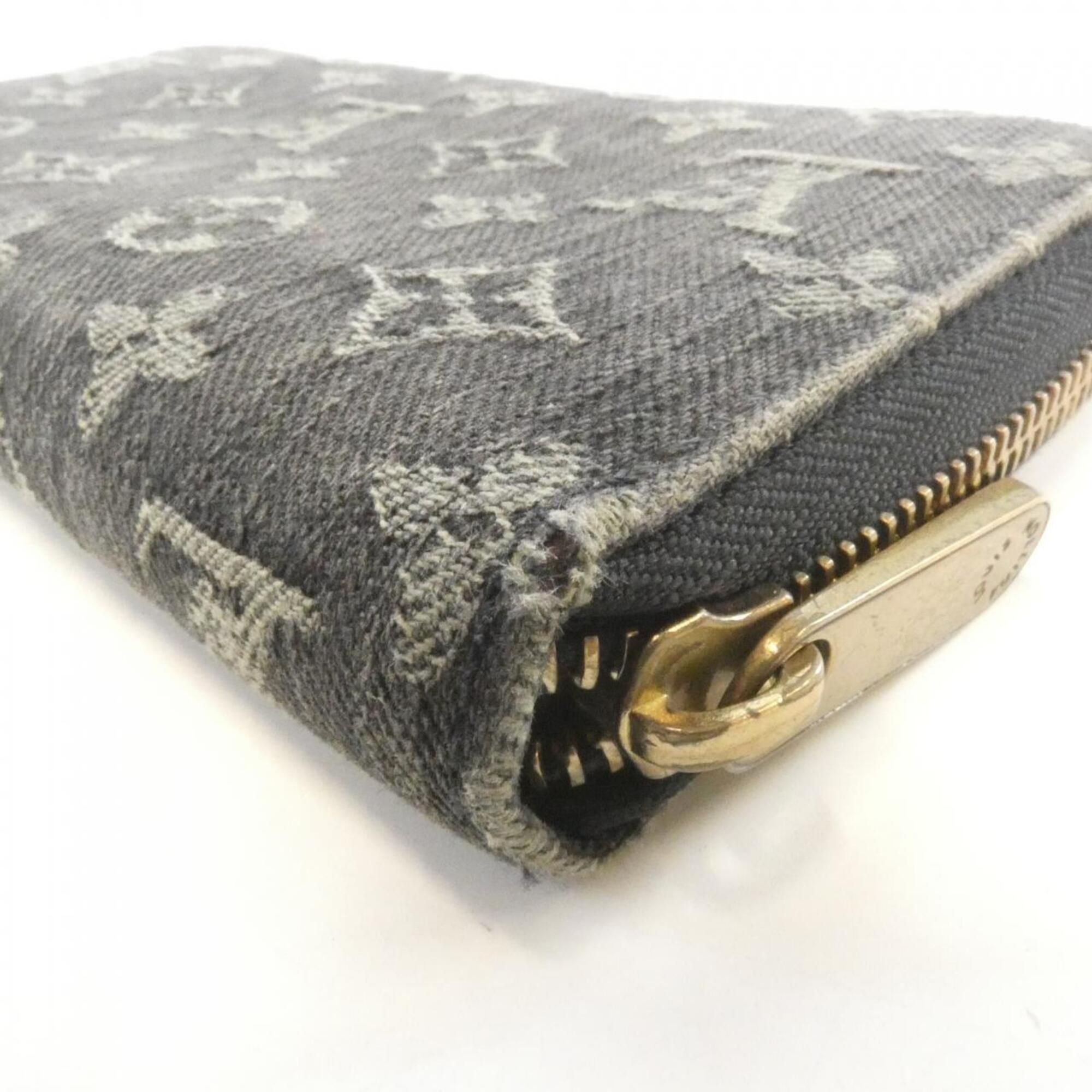Monogram Denim Monogram Denim Long Wallet (Bi-Fold) (Pre-Owned) - Louis Vuitton - Modalova