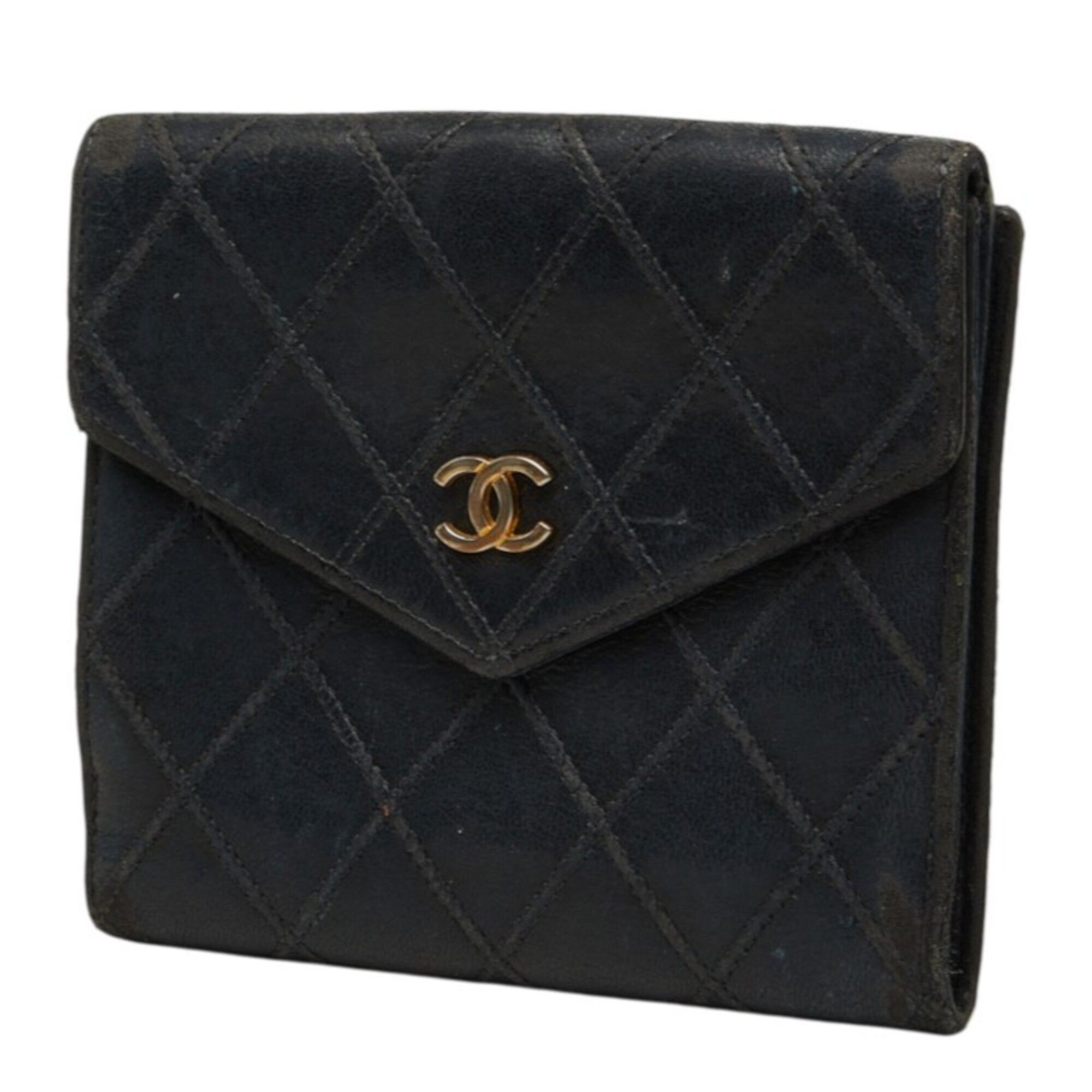 Leather Wallet (Bi-Fold) (Pre-Owned) - Chanel - Modalova