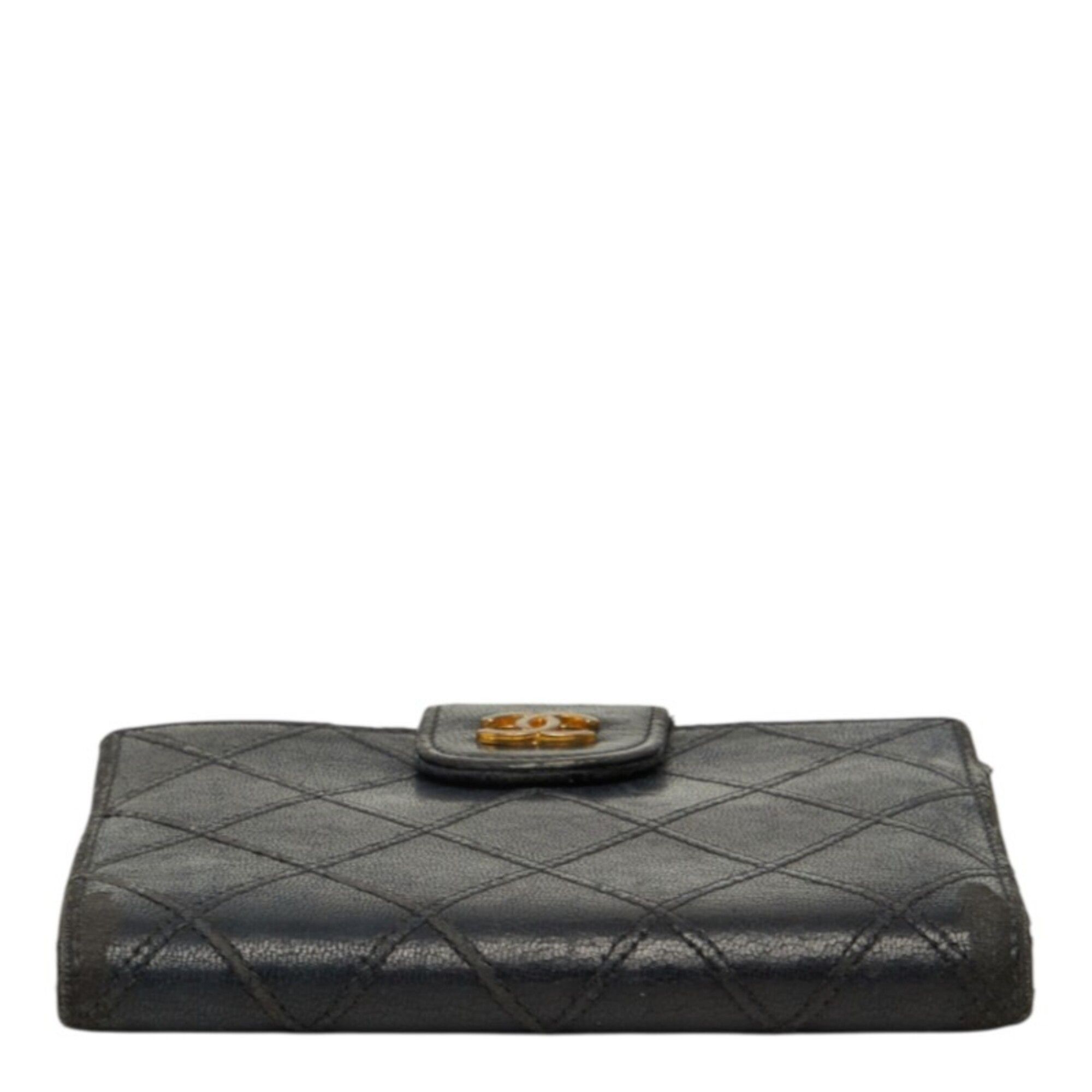 Leather Wallet (Bi-Fold) (Pre-Owned) - Chanel - Modalova