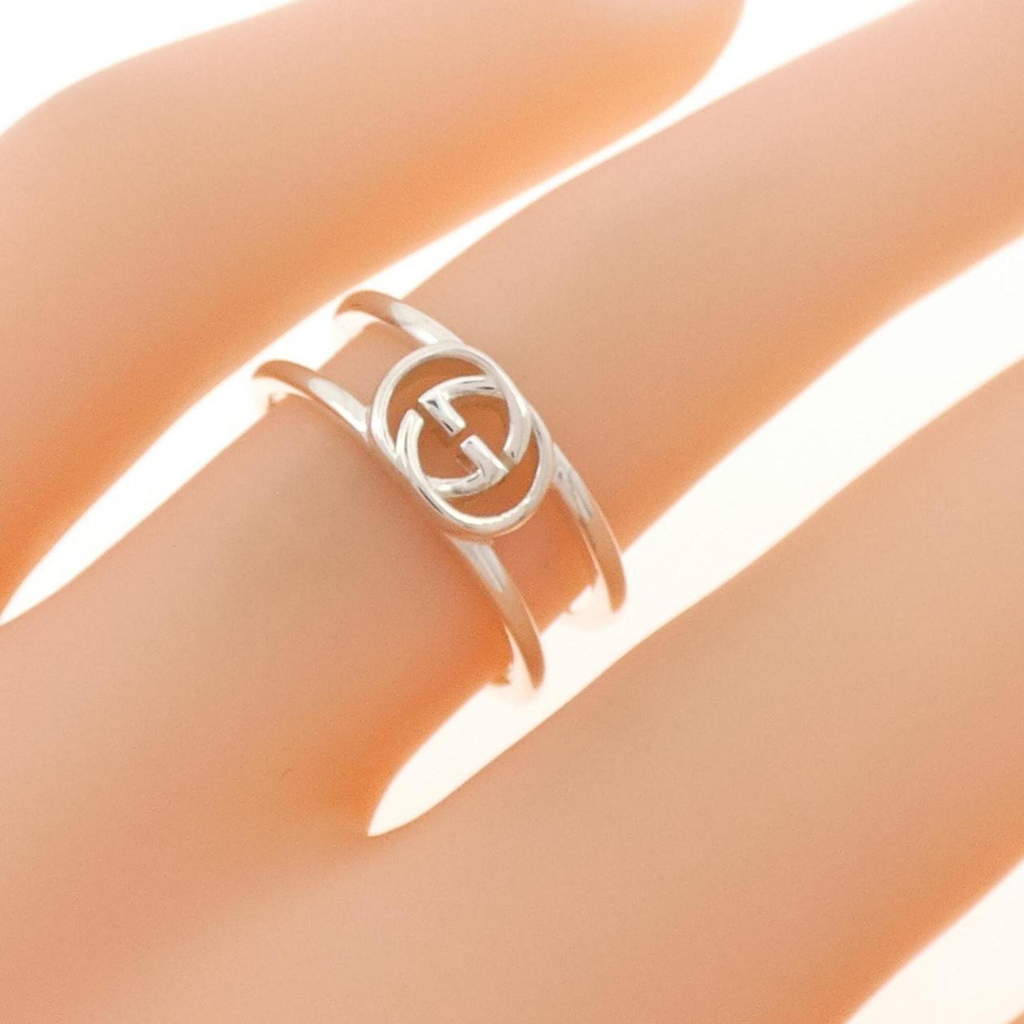 Silver 925 Band Ring (Pre-Owned) - Gucci - Modalova