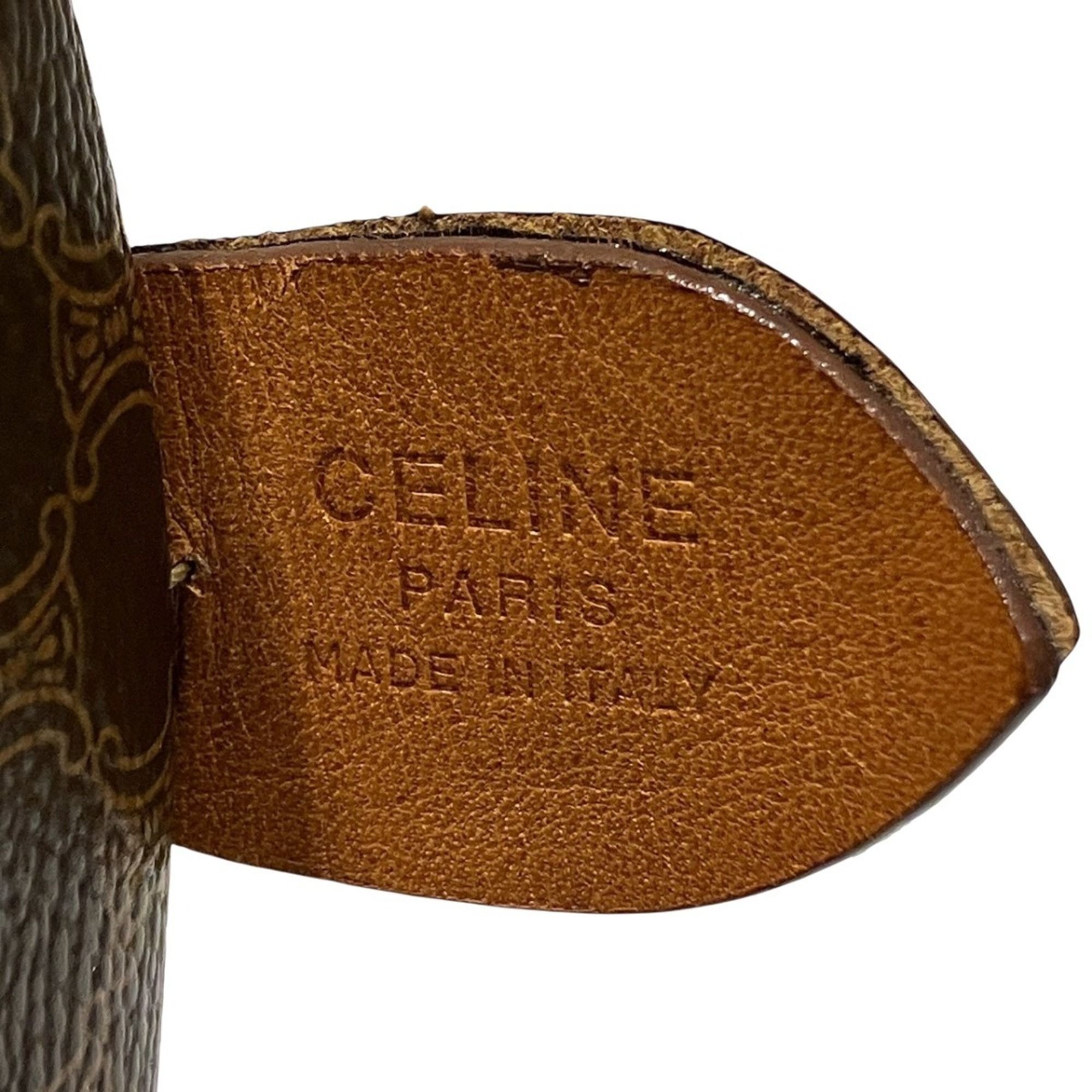 Macadam Leather Boston Bag (Pre-Owned) - Celine - Modalova