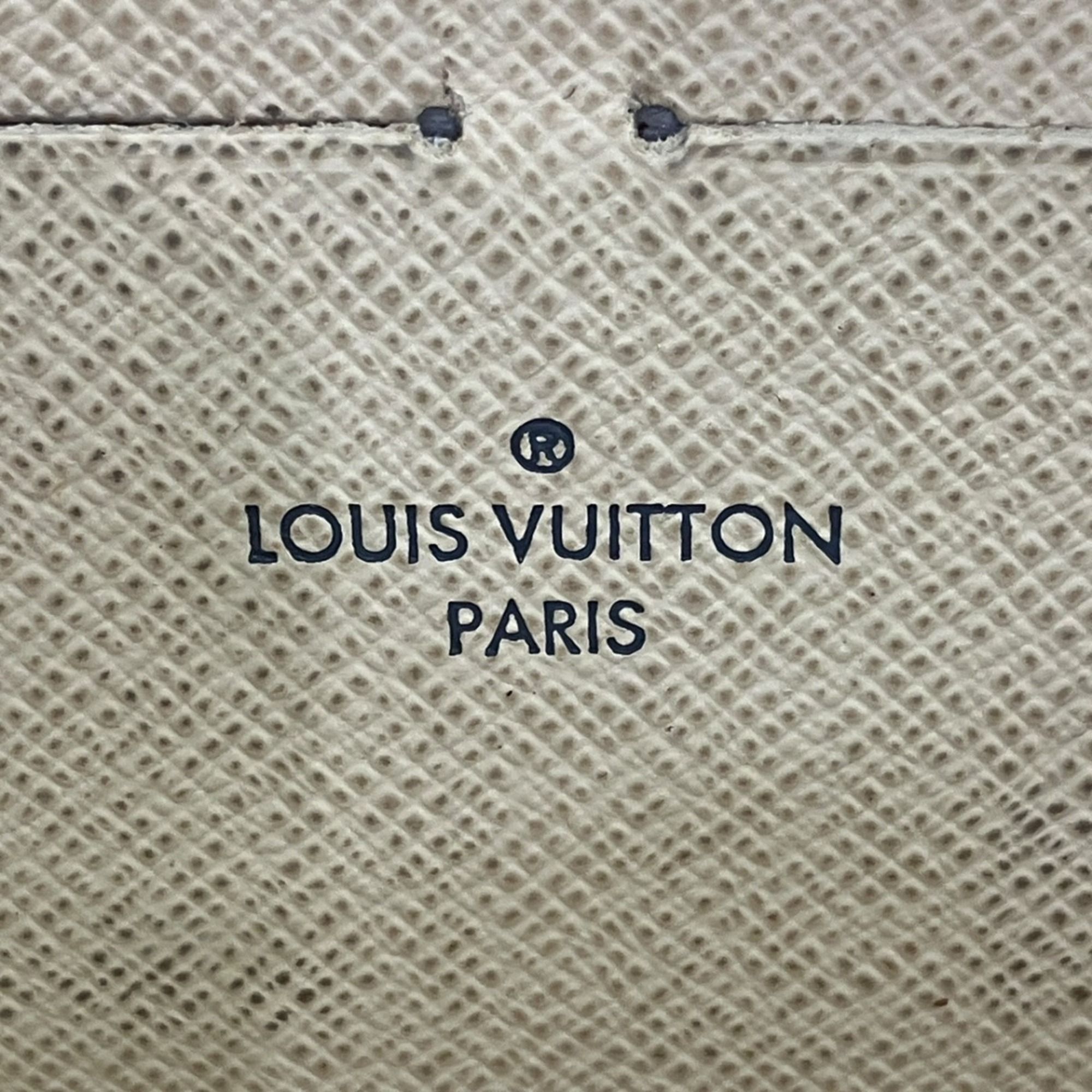Damier Azur Damier Canvas Long Wallet (Bi-Fold) (Pre-Owned) - Louis Vuitton - Modalova