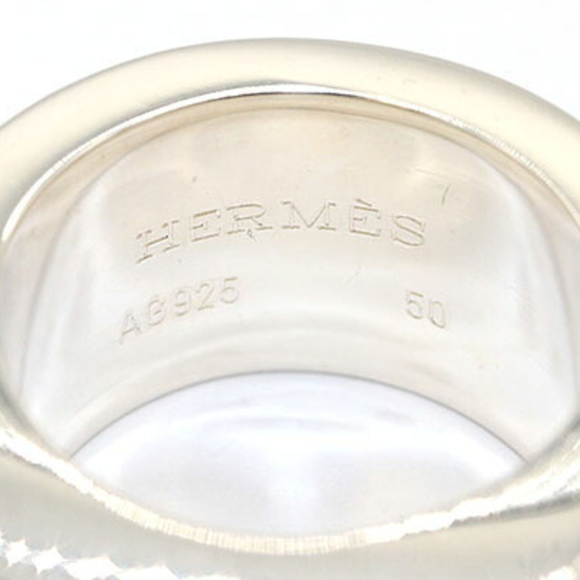 Medor Sterling Silver 925 Band Ring (Pre-Owned) - Hermes - Modalova