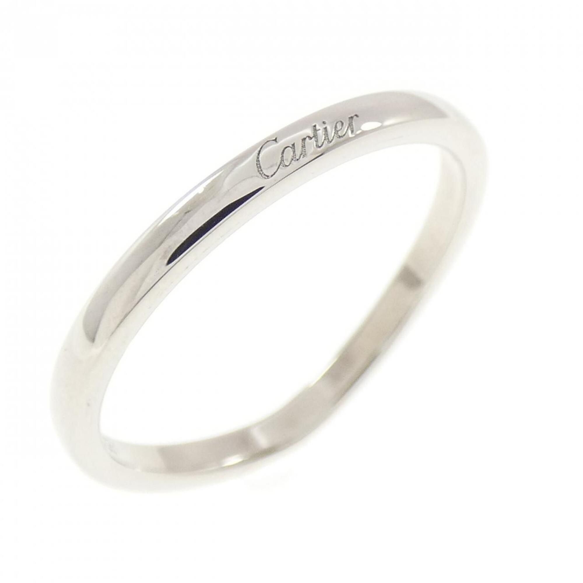 Platinum 950 Band Ring (Pre-Owned) - Cartier - Modalova
