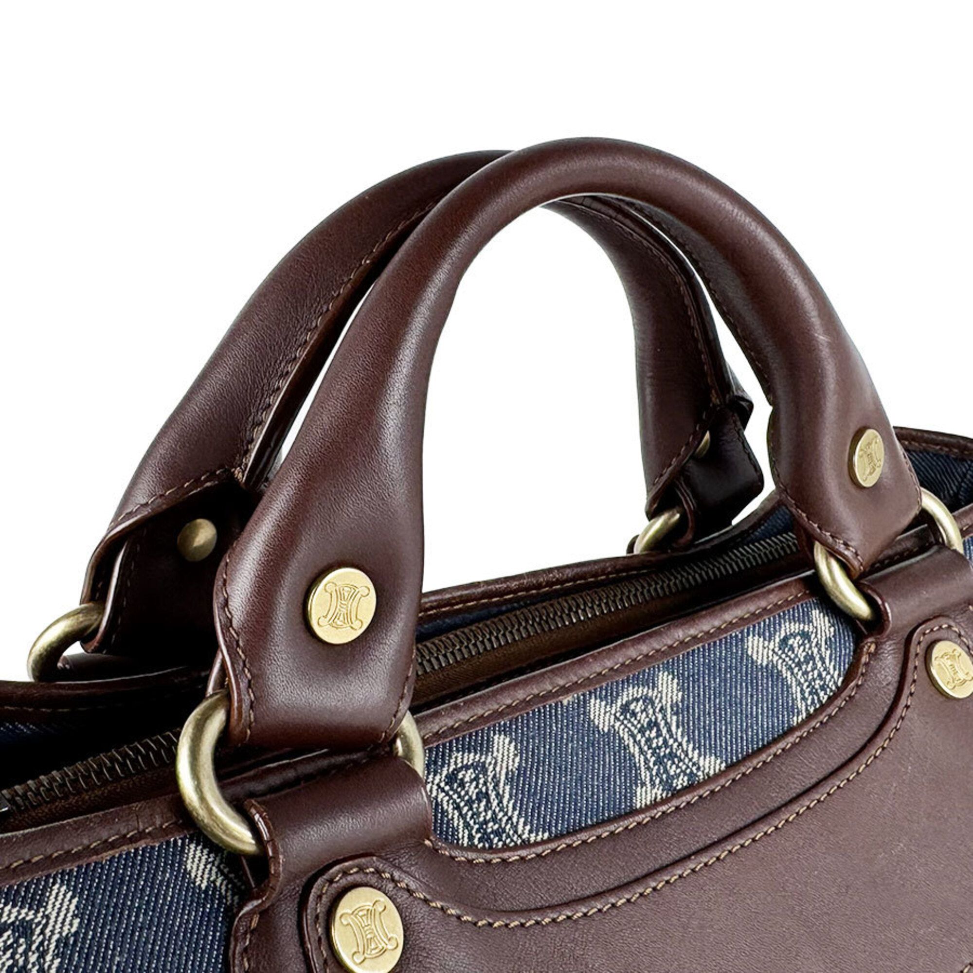 Denim Leather Handbag (Pre-Owned) - Celine - Modalova