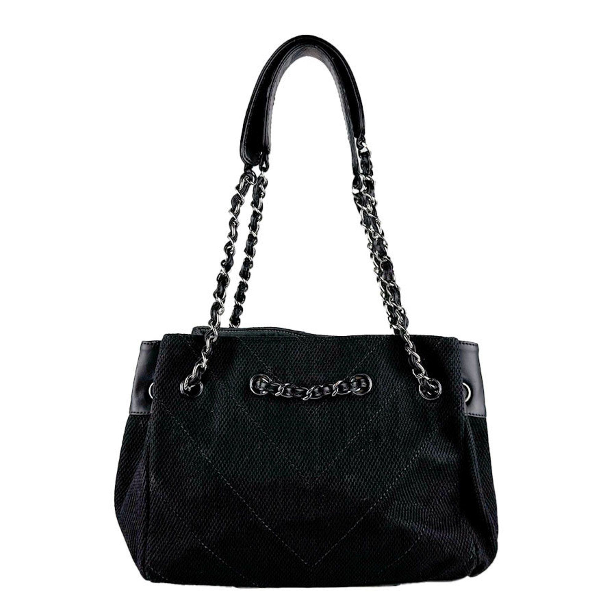 Canvas Leather Shoulder Bag (Pre-Owned) - Chanel - Modalova