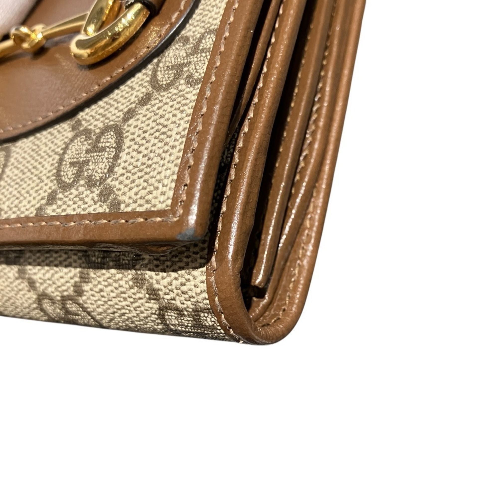 Leather Pvc Wallet (Bi-Fold) (Pre-Owned) - Gucci - Modalova