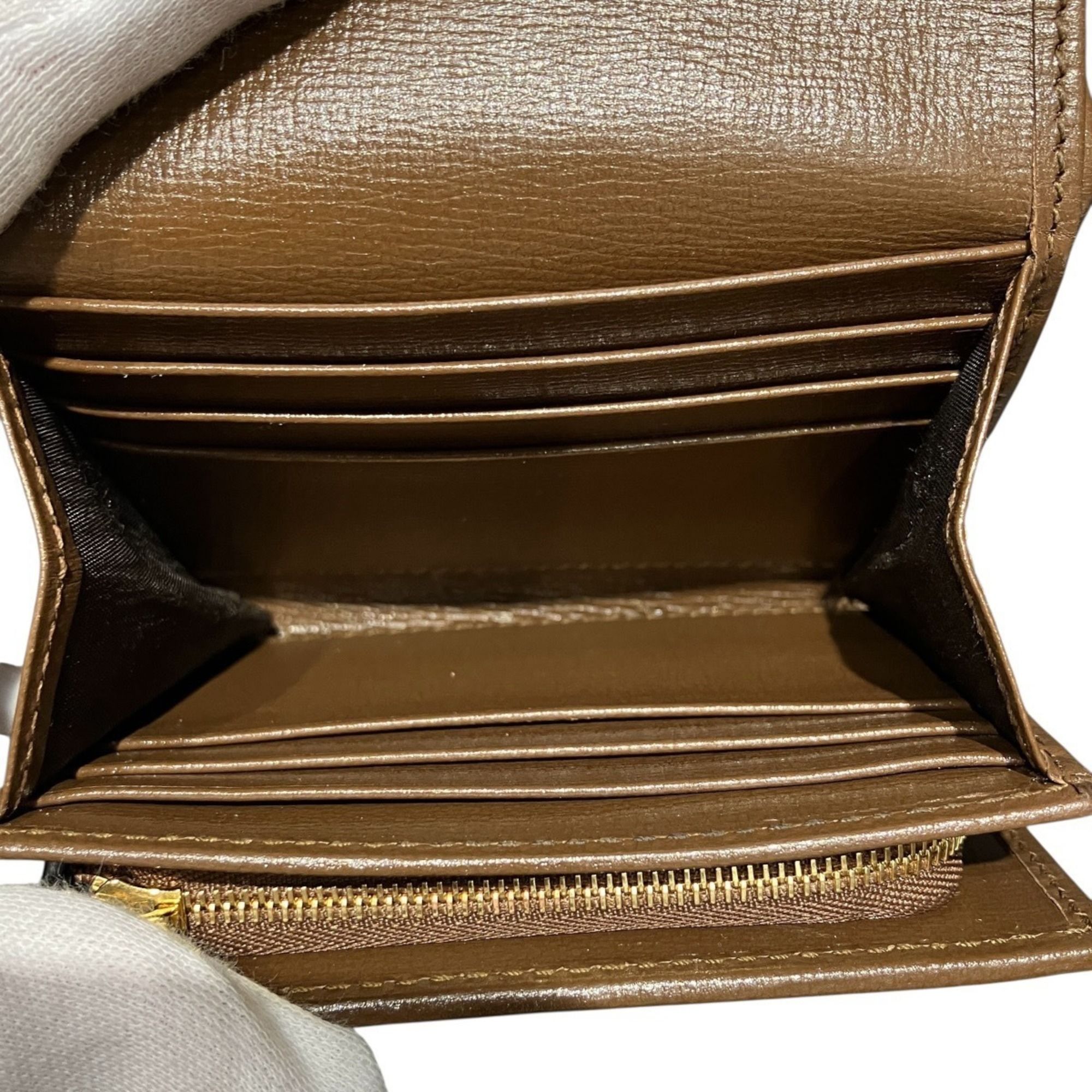 Leather Pvc Wallet (Bi-Fold) (Pre-Owned) - Gucci - Modalova