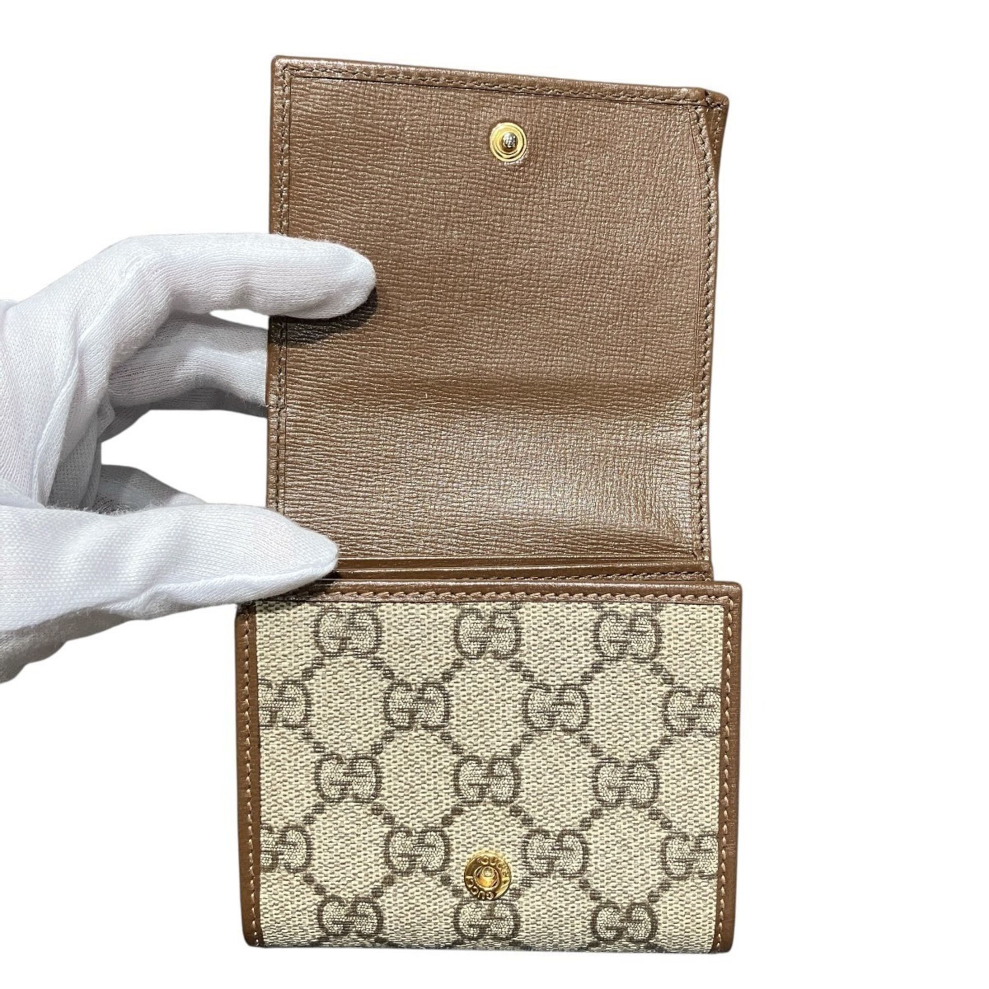 Leather Pvc Wallet (Bi-Fold) (Pre-Owned) - Gucci - Modalova