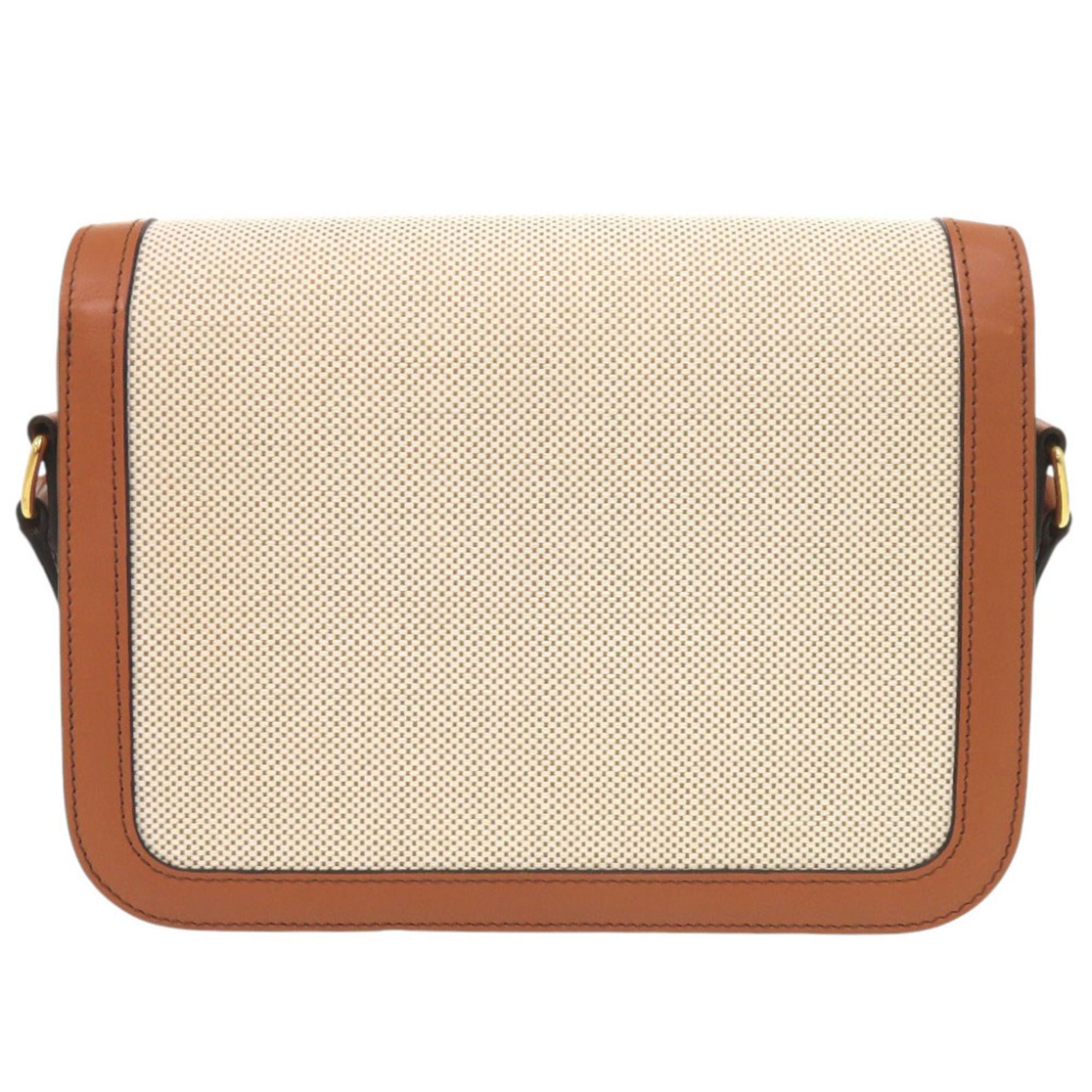 Textile Leather Shoulder Bag (Pre-Owned) - Celine - Modalova