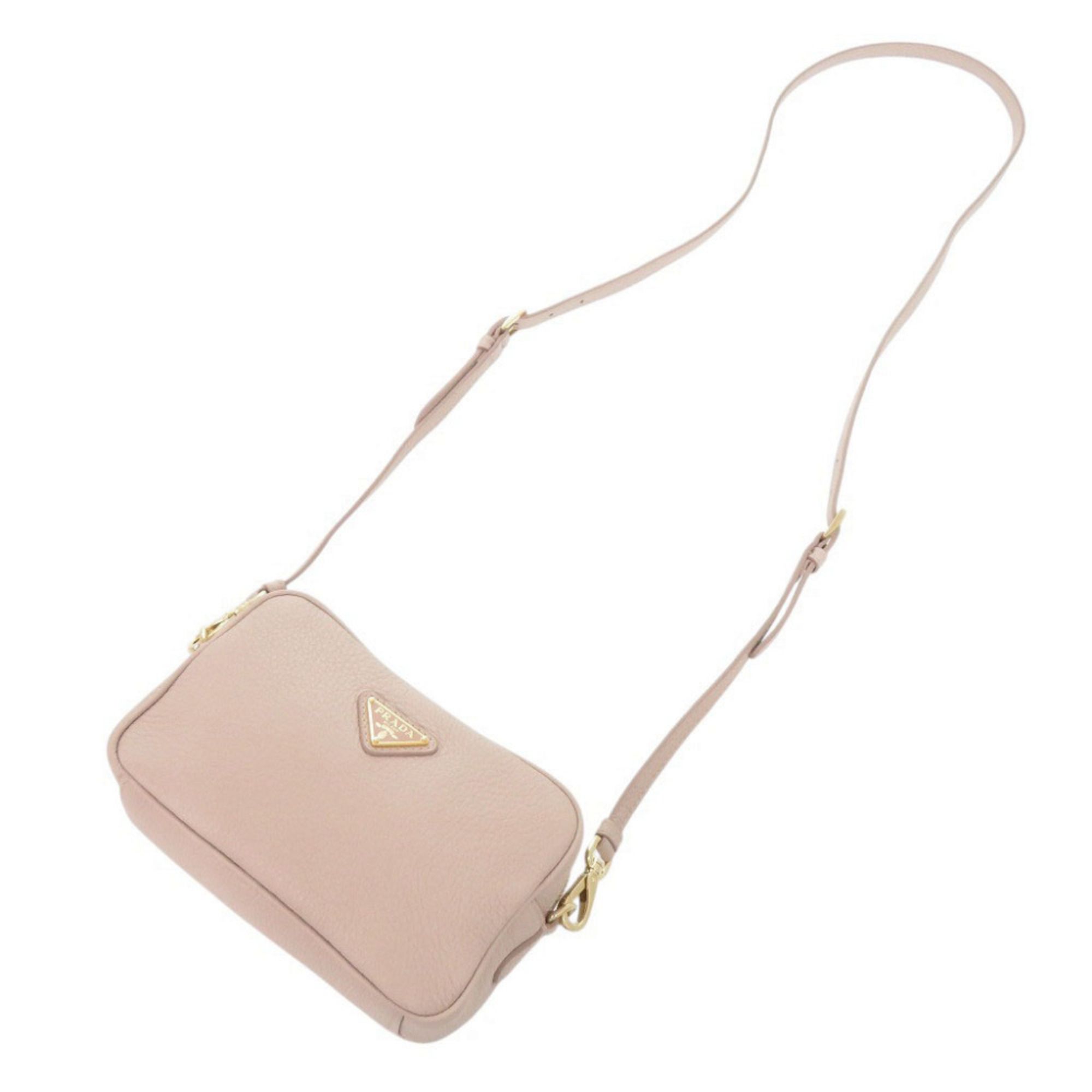 Leather Shoulder Bag (Pre-Owned) - Prada - Modalova