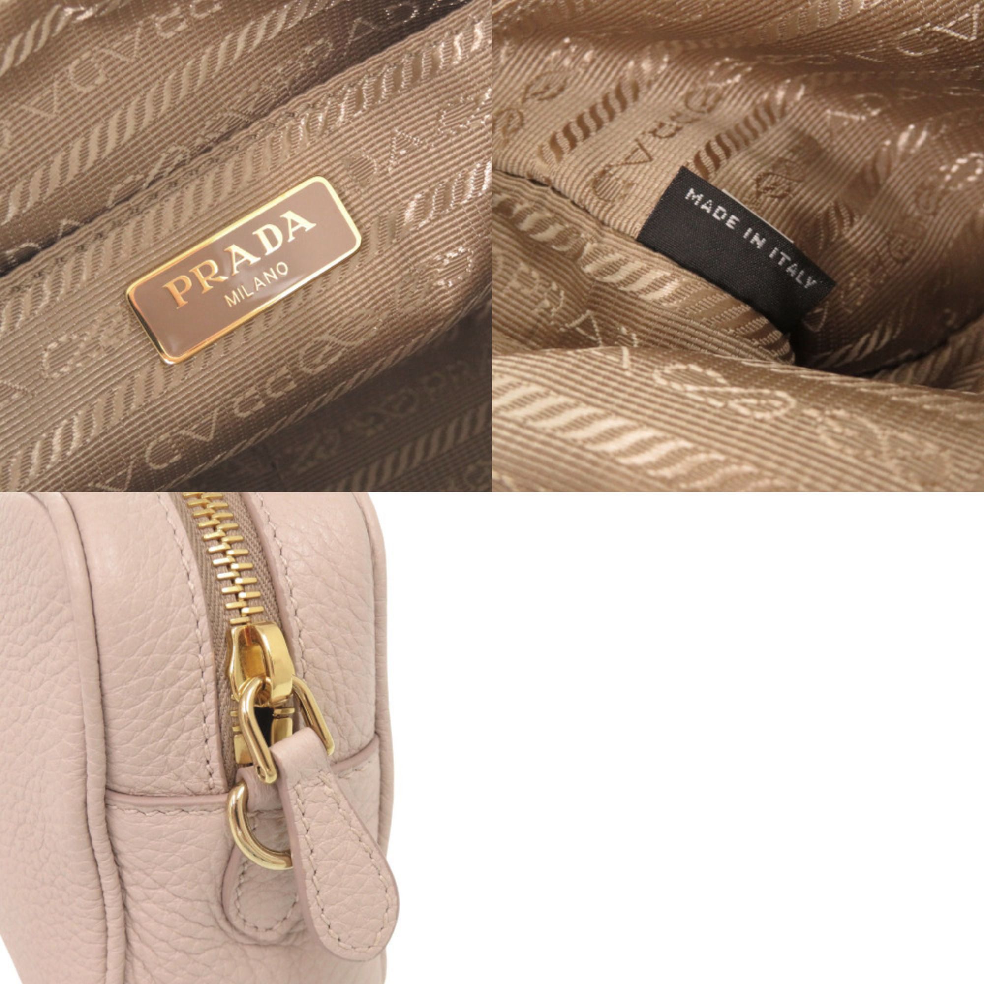 Leather Shoulder Bag (Pre-Owned) - Prada - Modalova
