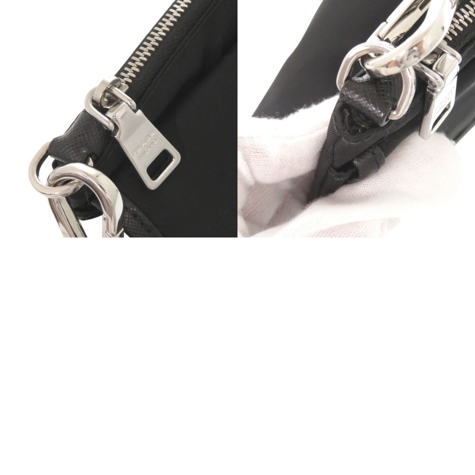 Nylon Clutch Bag (Pre-Owned) - Prada - Modalova
