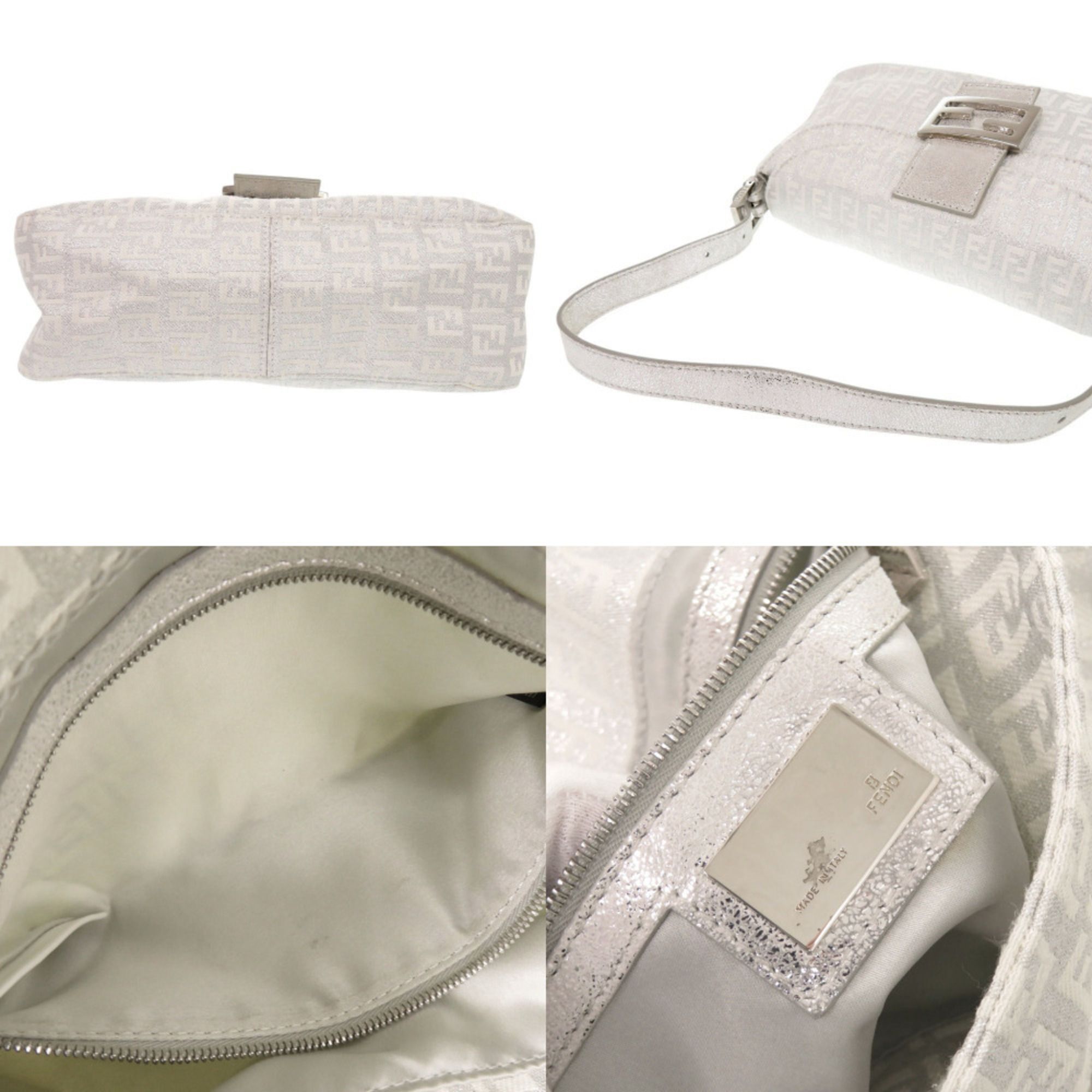 Canvas Leather Handbag Shoulder Bag (Pre-Owned) - Fendi - Modalova