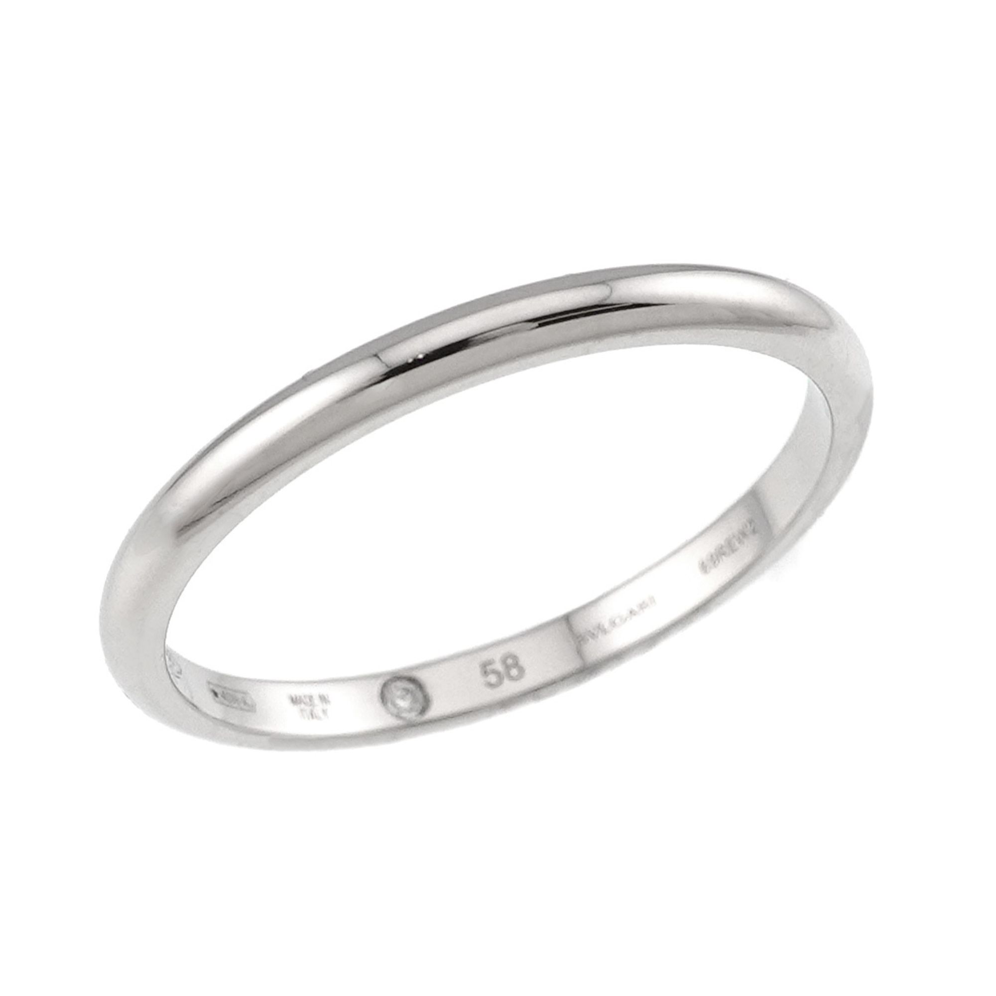 Platinum 950 Band Ring (Pre-Owned) - Bvlgari - Modalova