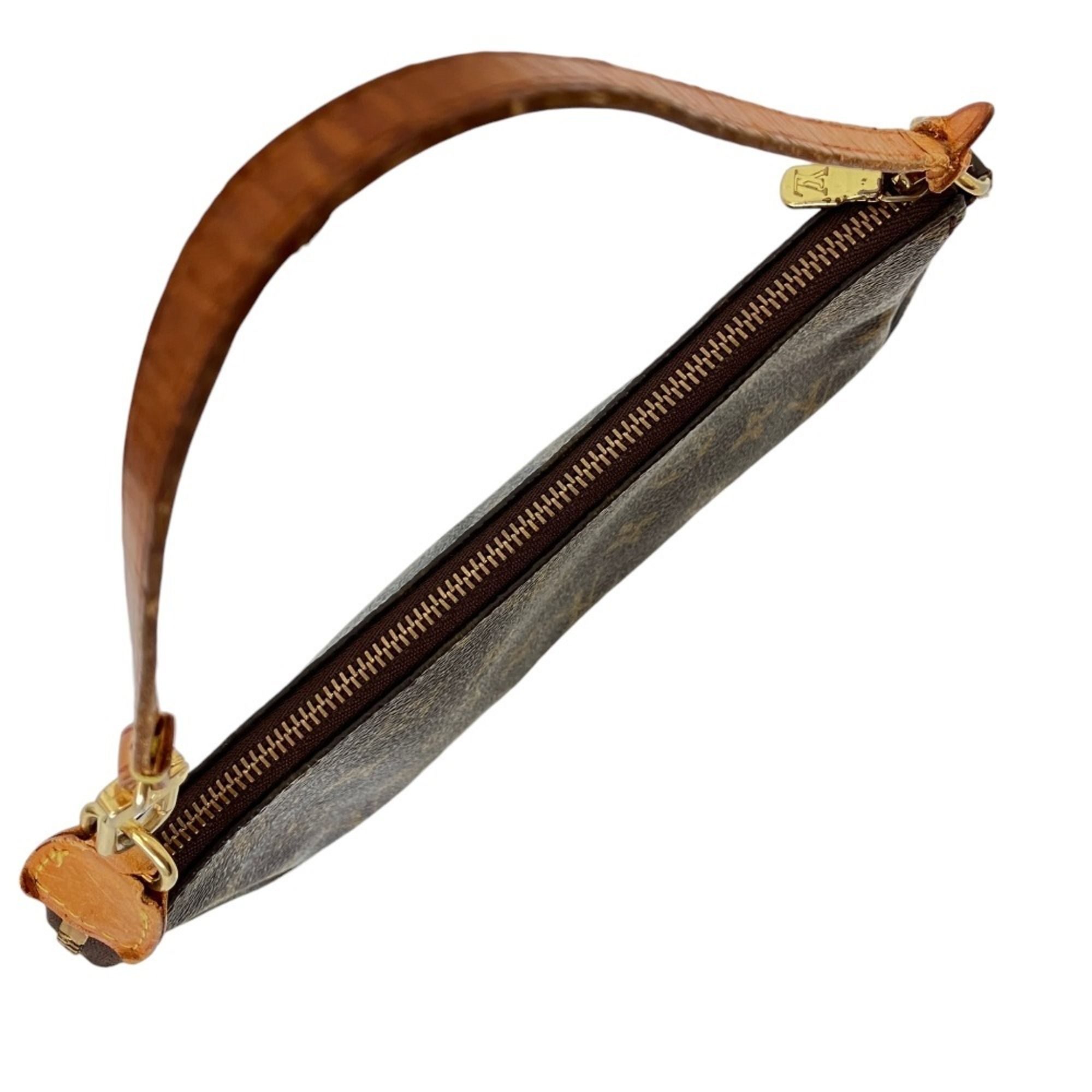 Monogram Leather Pochette (Pre-Owned) - Louis Vuitton - Modalova