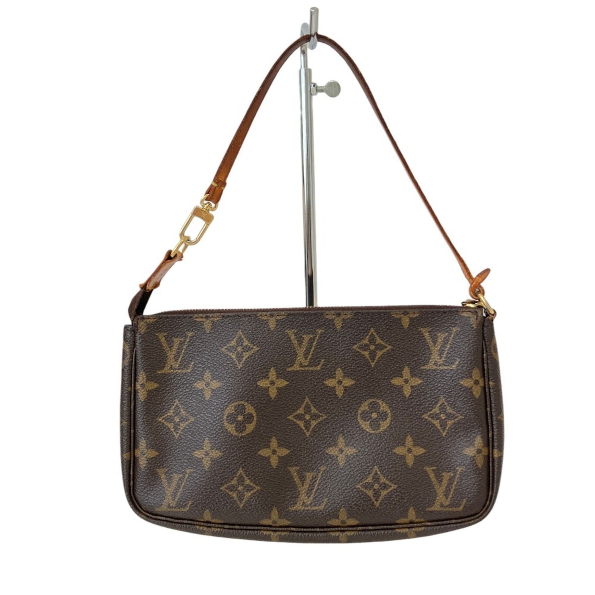 Monogram Leather Pochette (Pre-Owned) - Louis Vuitton - Modalova