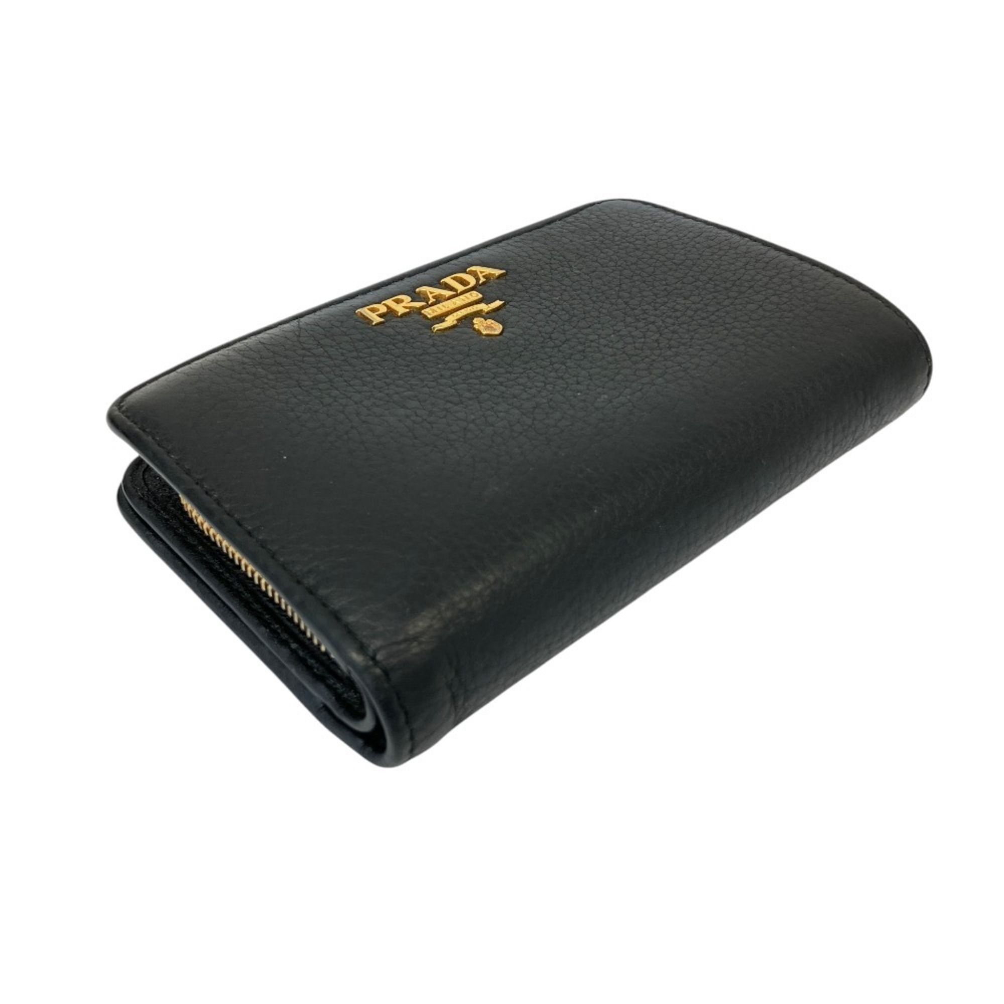 Leather Wallet (Bi-Fold) (Pre-Owned) - Prada - Modalova