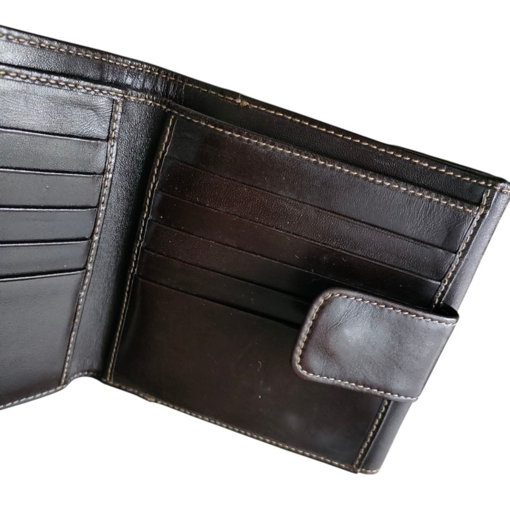 Zucca Canvas Leather Wallet (Bi-Fold) (Pre-Owned) - Fendi - Modalova