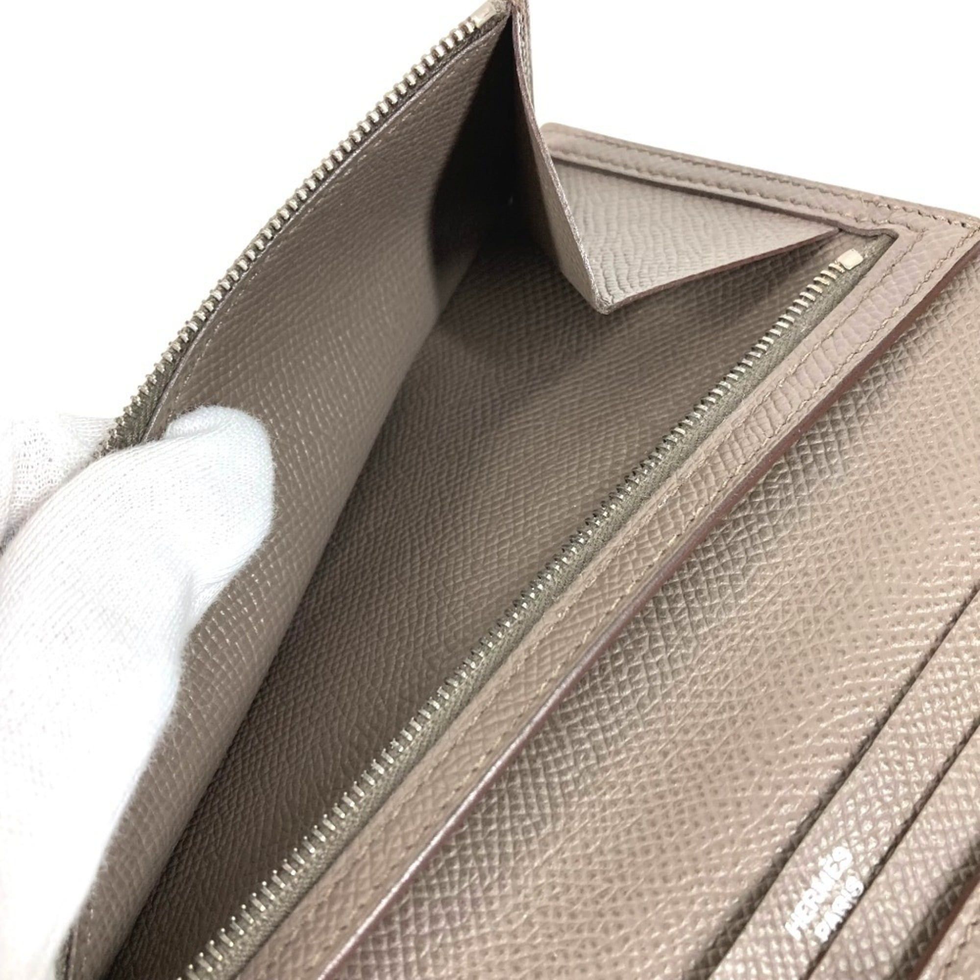 Epsom Leather Long Wallet (Bi-Fold) (Pre-Owned) - Hermes - Modalova