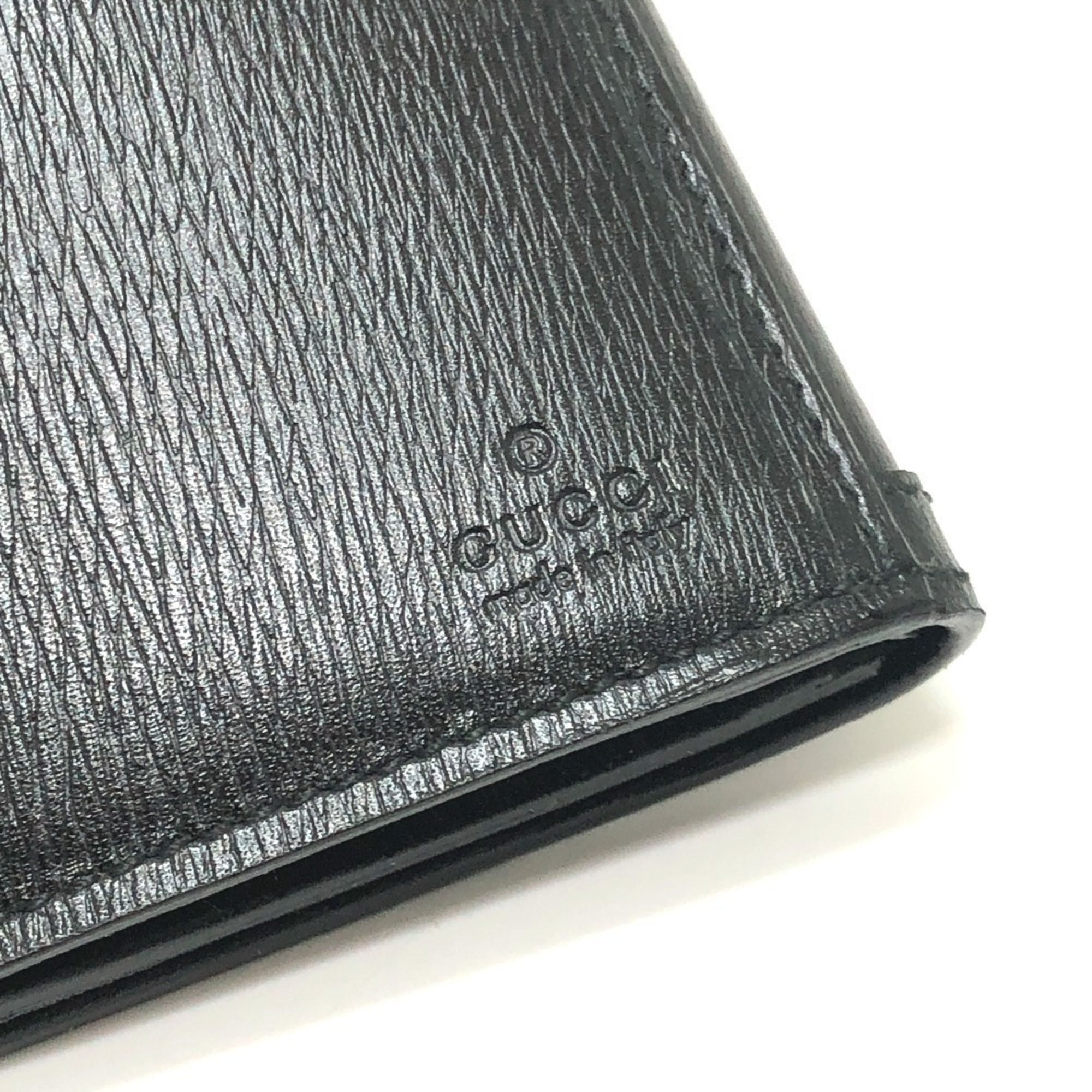 Leather Long Wallet (Bi-Fold) (Pre-Owned) - Gucci - Modalova