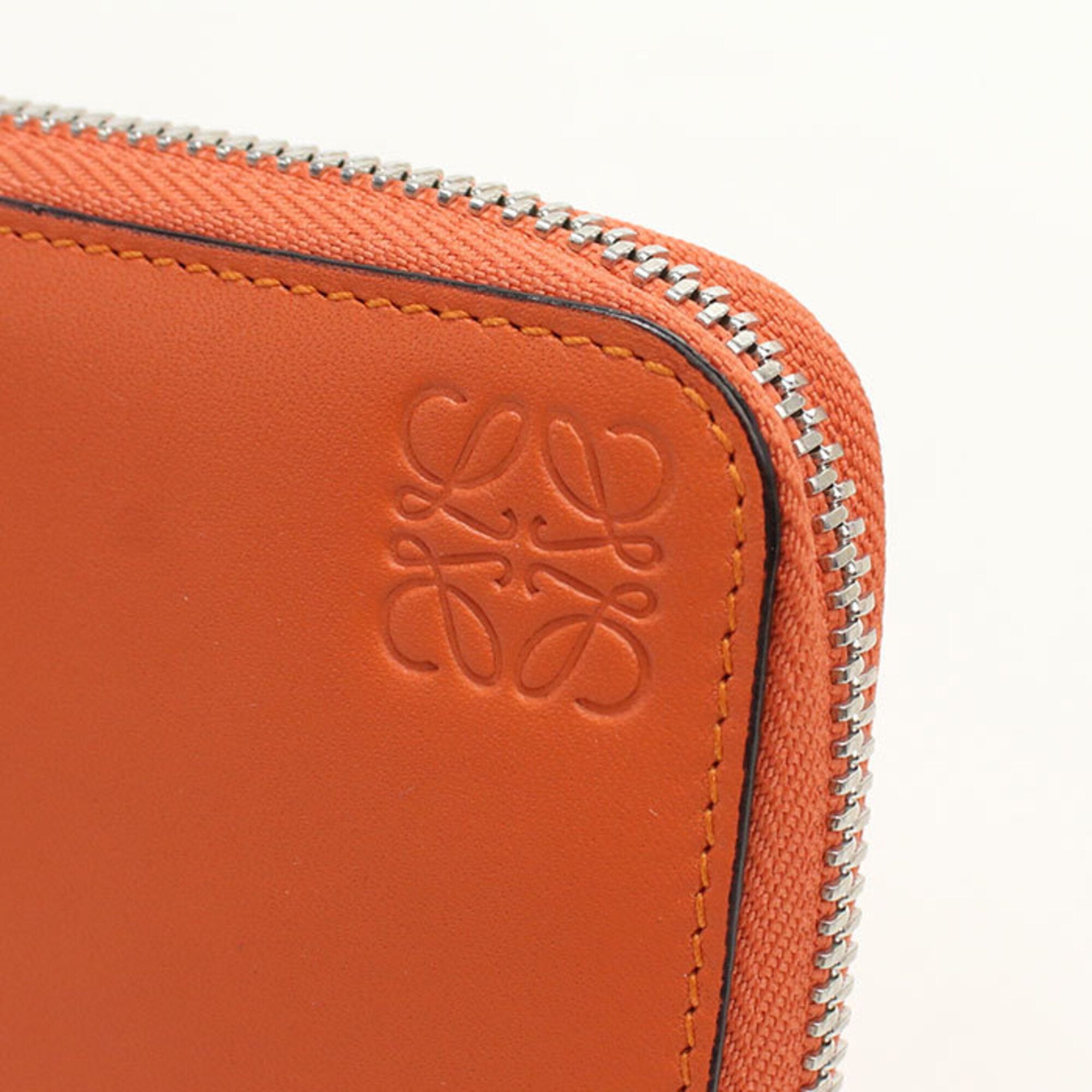 Leather Long Wallet (Bi-Fold) (Pre-Owned) - Loewe - Modalova